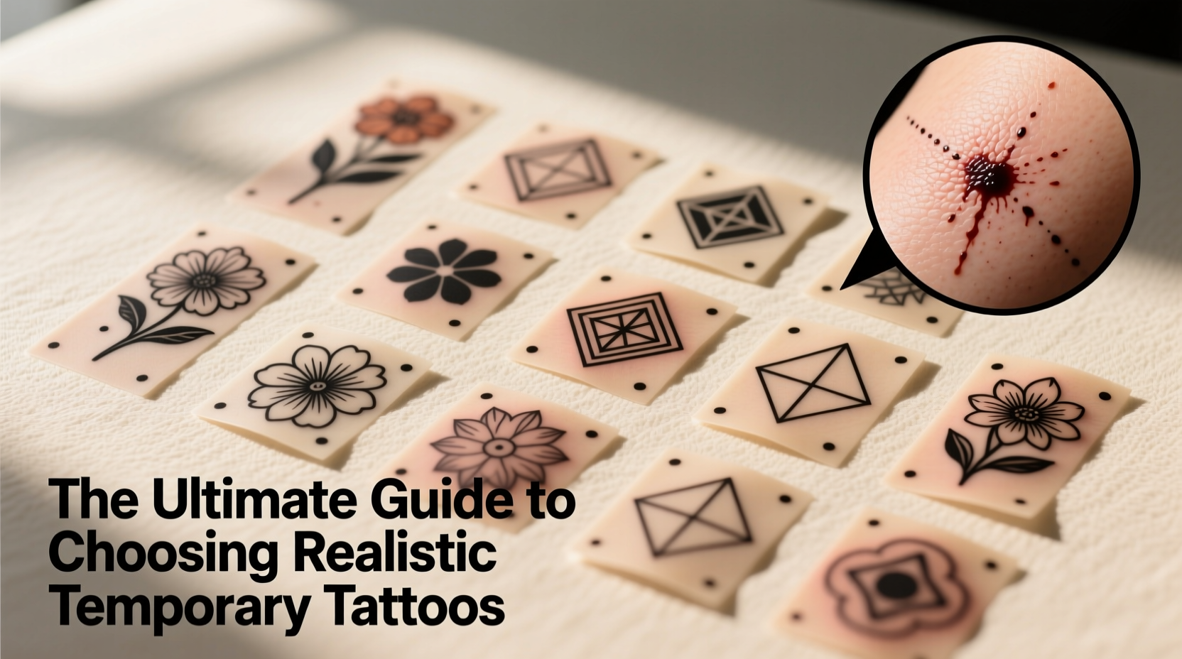 the ultimate guide to choosing realistic temporary tattoos that look authentic and last longer