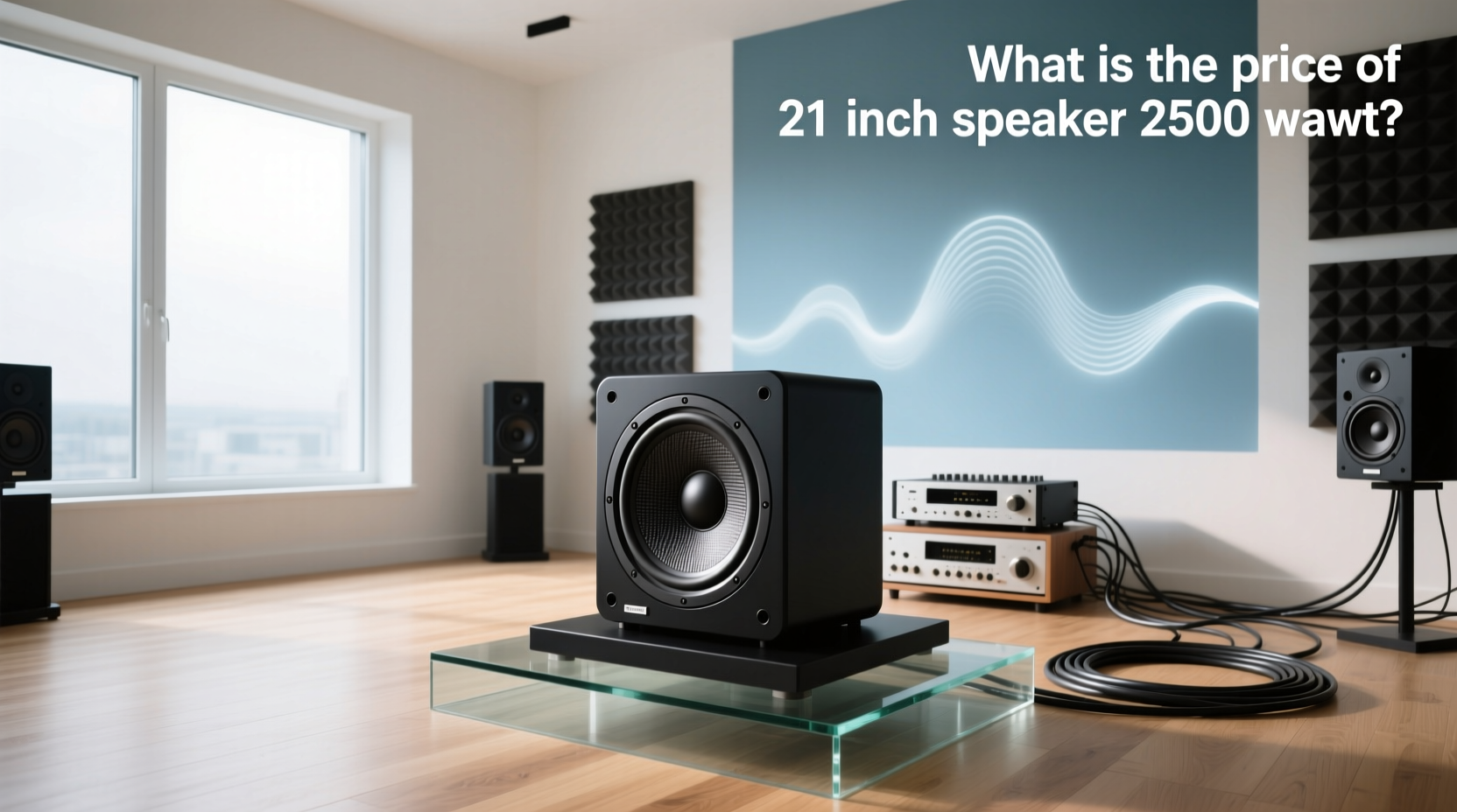 21 inch 2500 watt subwoofer guide