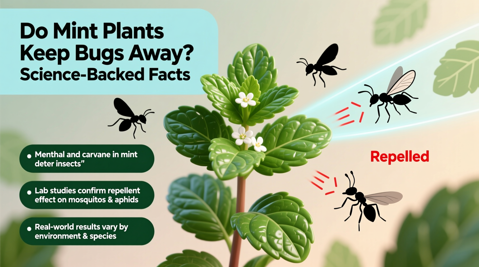 Do Mint Plants Keep Bugs Away? Science-Backed Facts