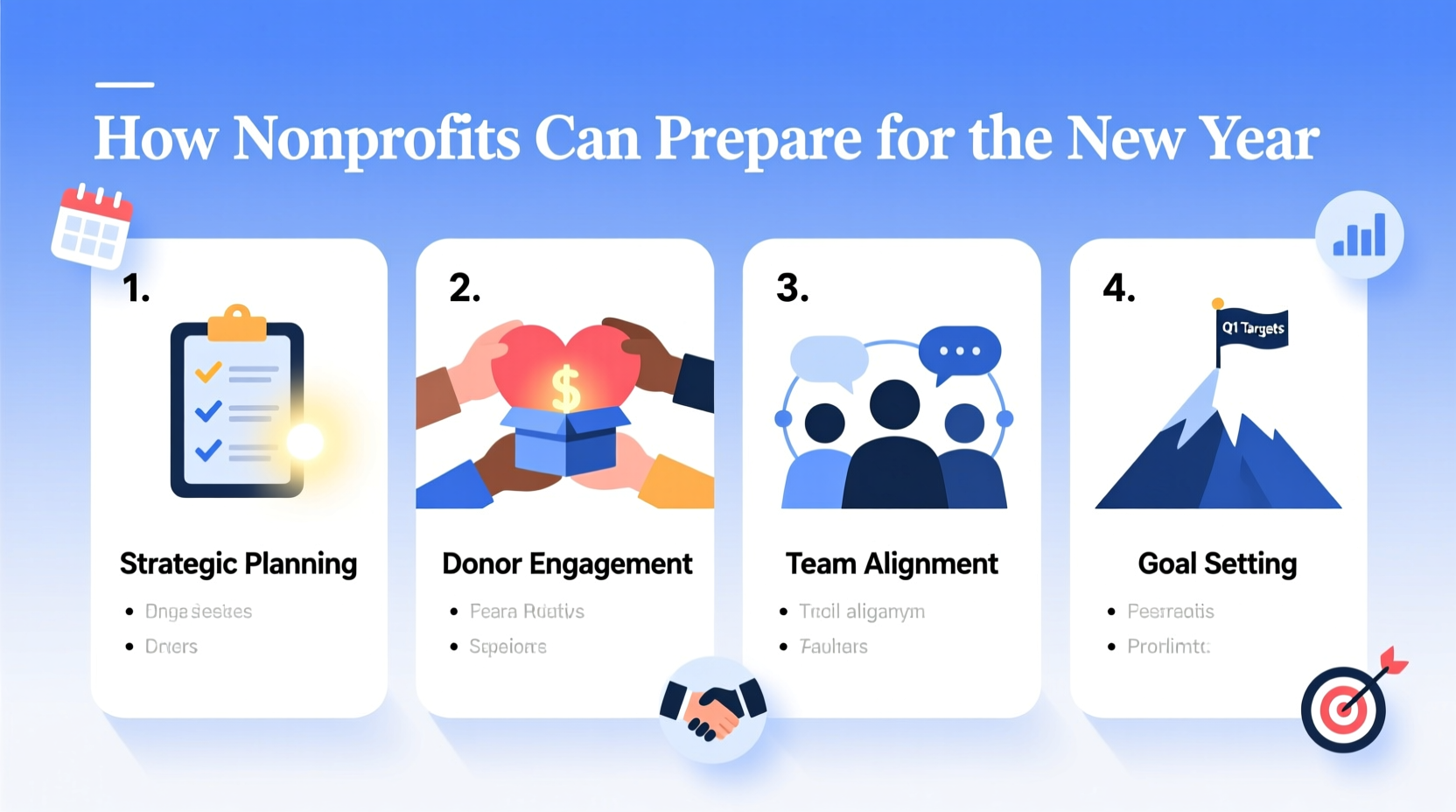 how nonprofits can prepare for the new year
