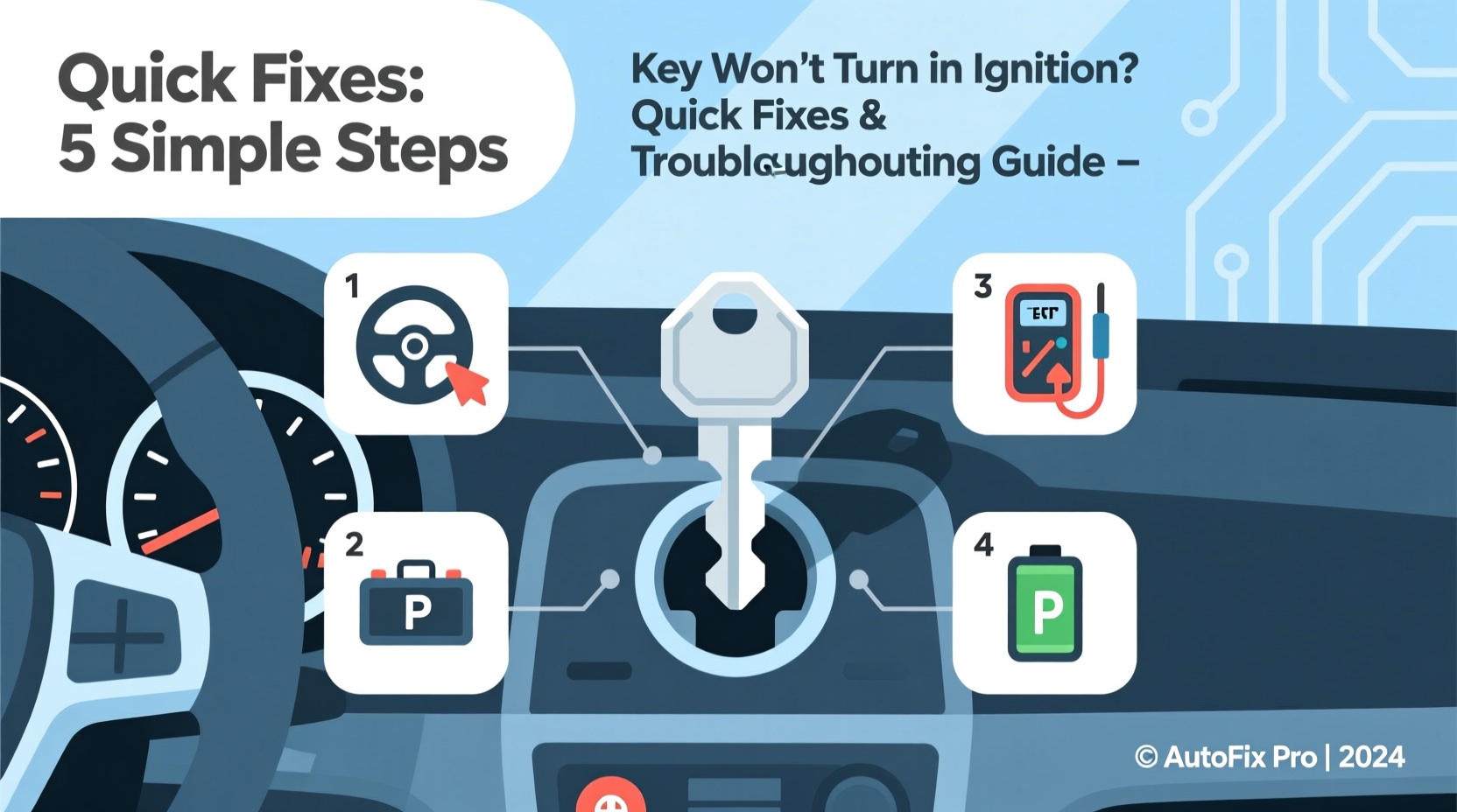 key wont turn in ignition reasons quick fixes 2