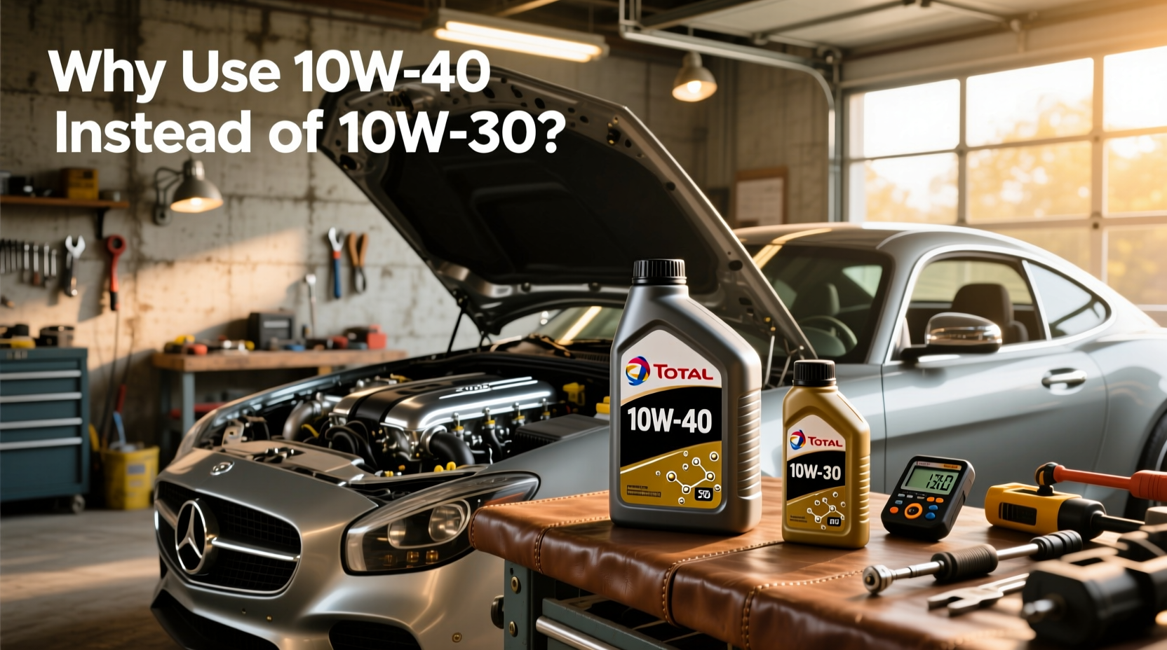 How to Choose Total 10W40, Why Use 10W40 Instead of 10W30?