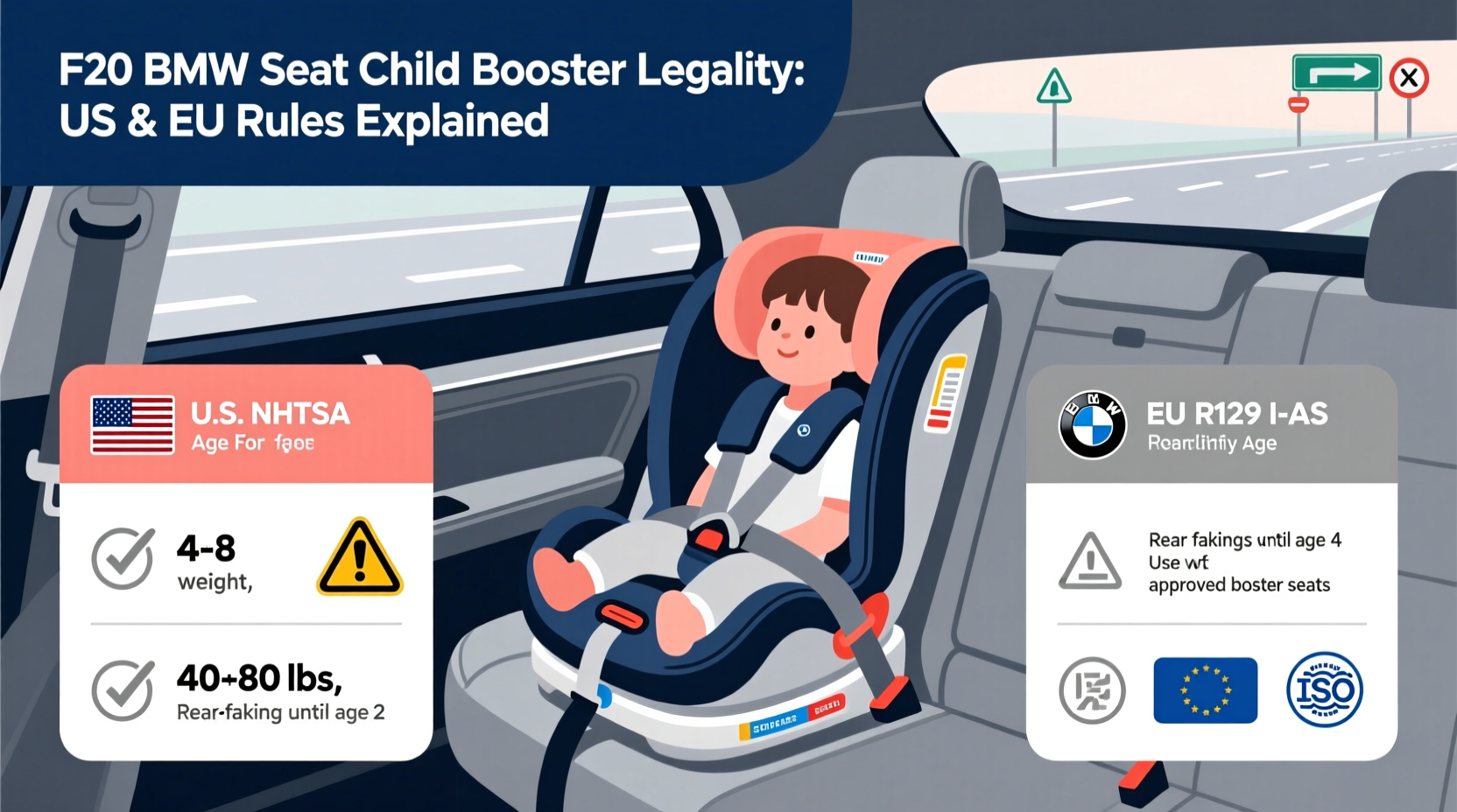 f20 seat child booster legality