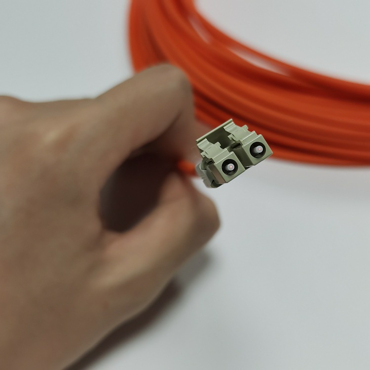 三菱PLC用光通信ケーブル QJ71GP21-SX 5M オレンジ PE製ファイバー
