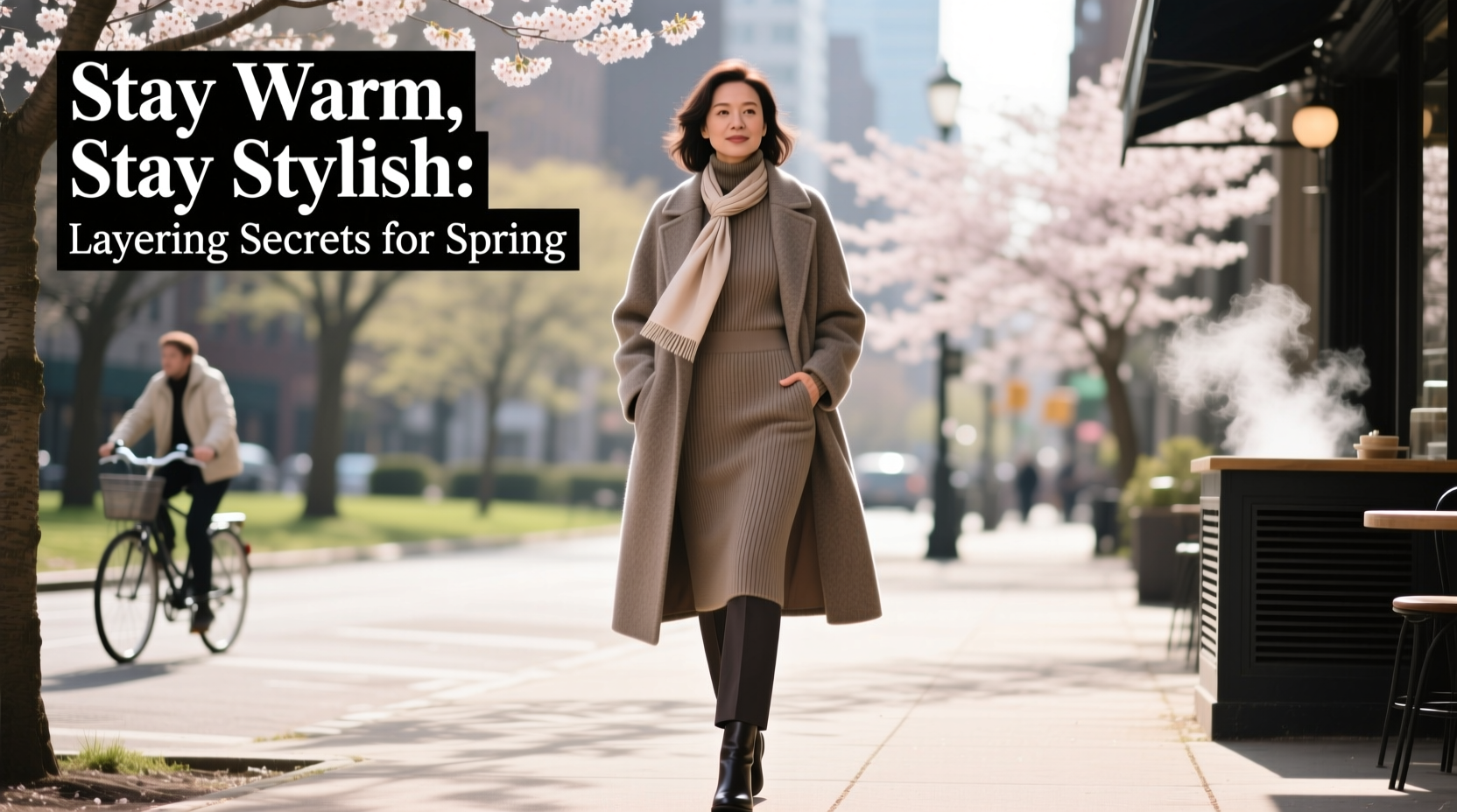 smart layering strategies how to stay comfortable under a thick coat this spring