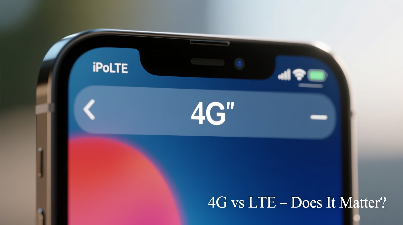 iphone showing 4g instead of lte does it even matter