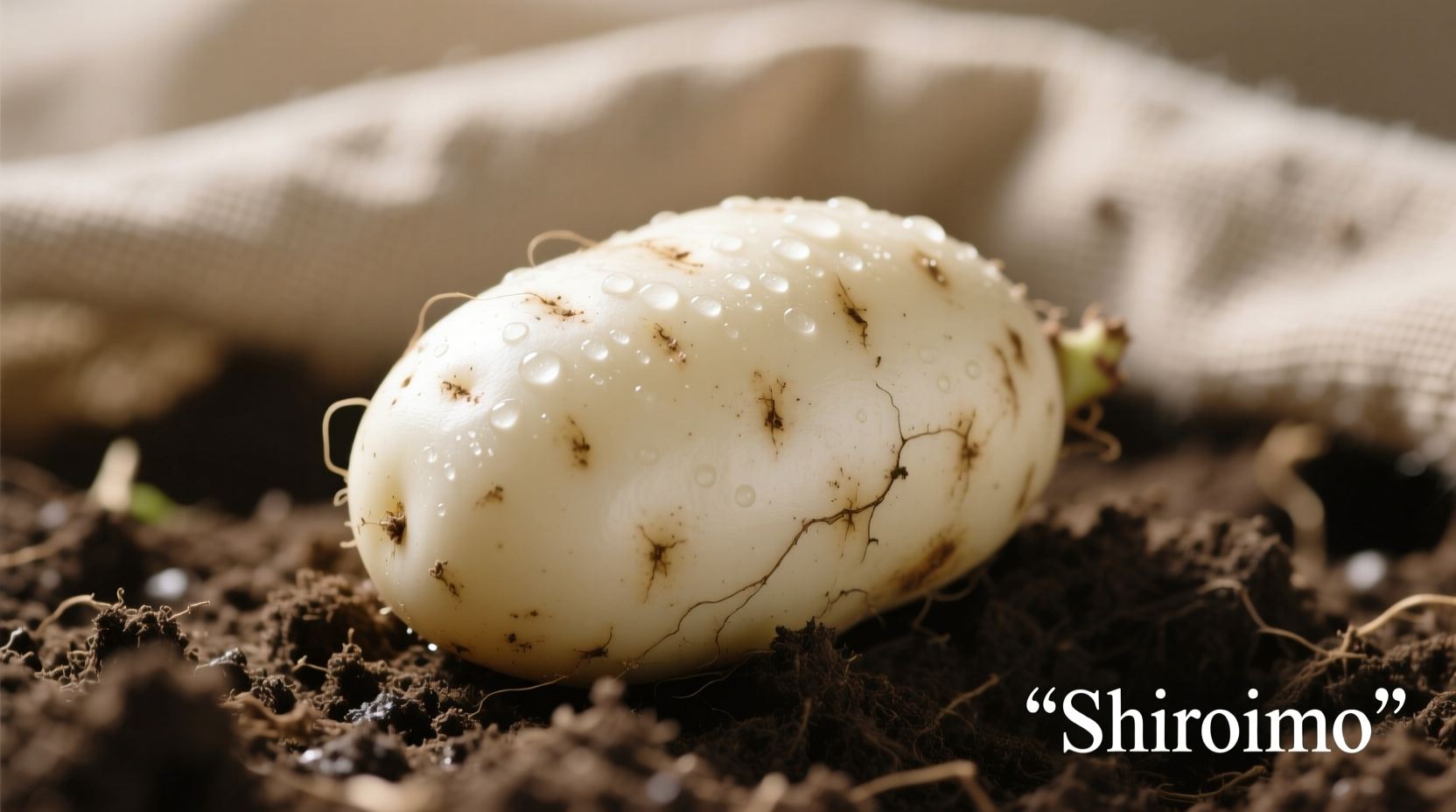 white japanese sweet potato