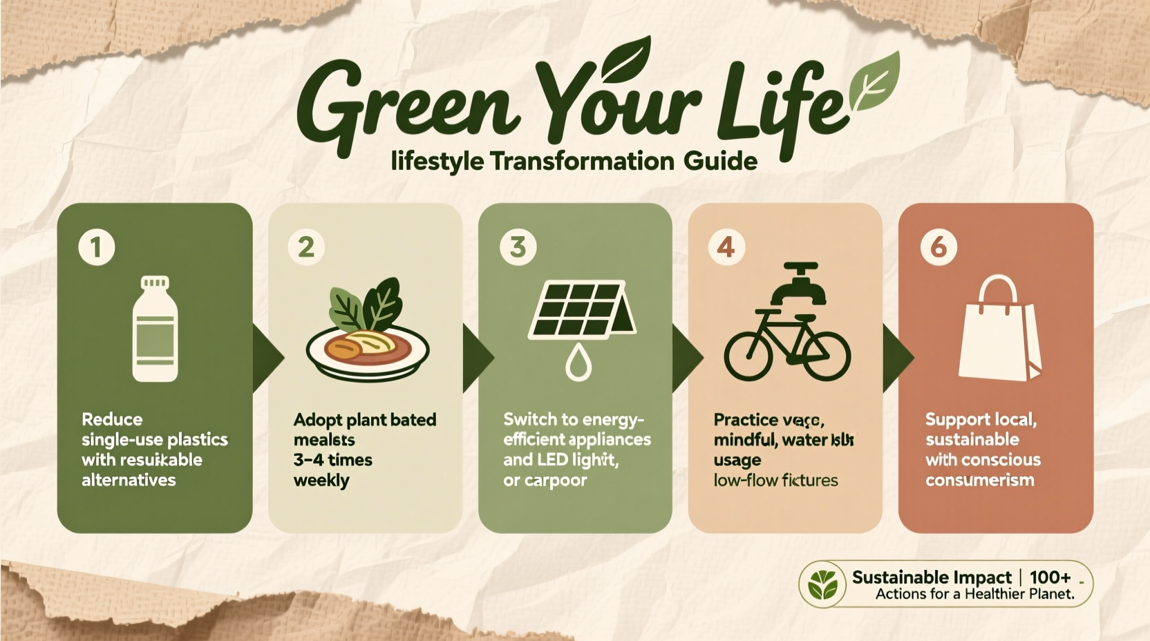 practical steps to how to green your lifestyle for lasting environmental impact