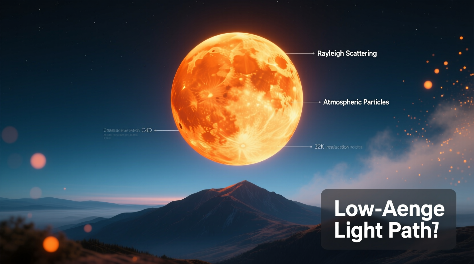 why is the moon orange exploring the science behind the color 2