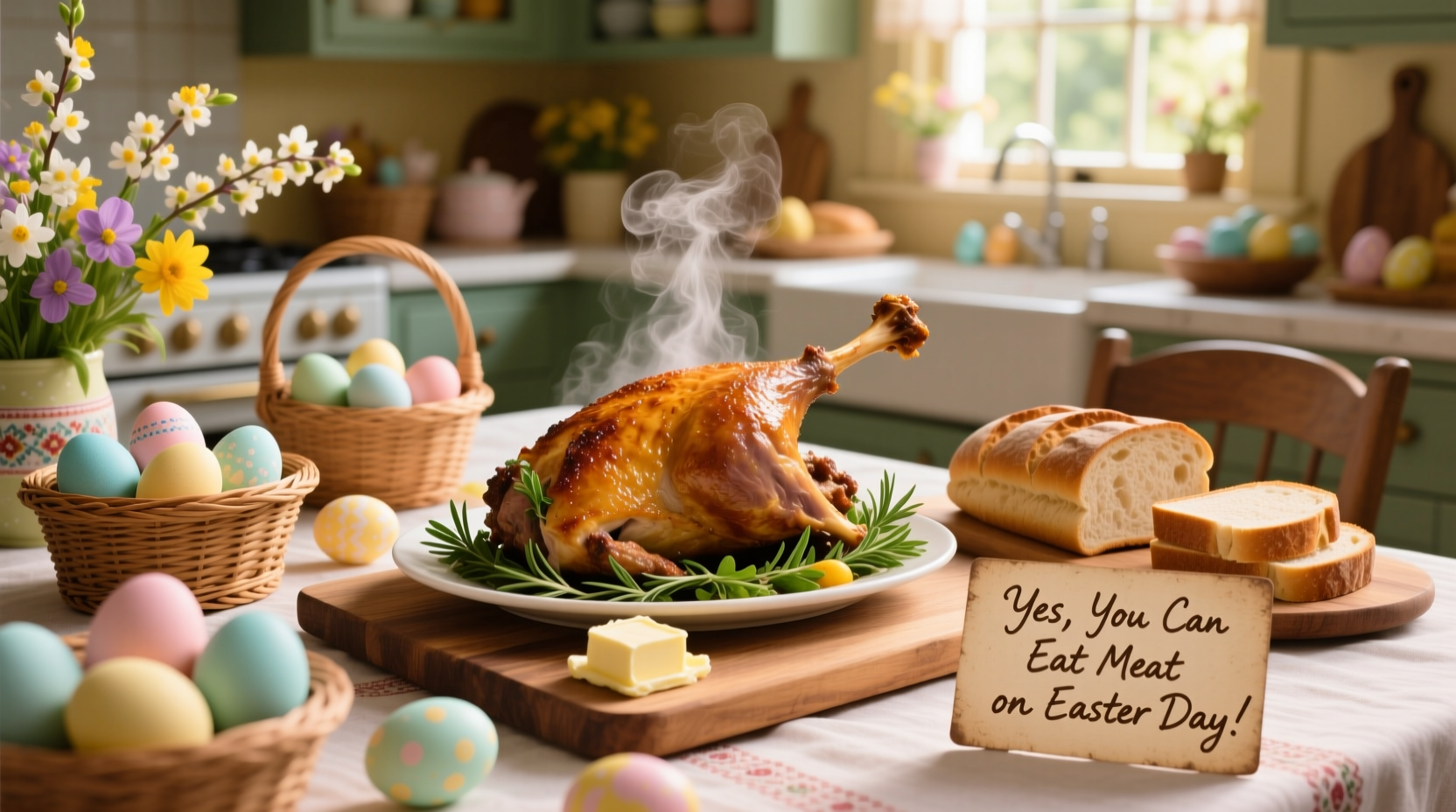 can you eat meat on easter day
