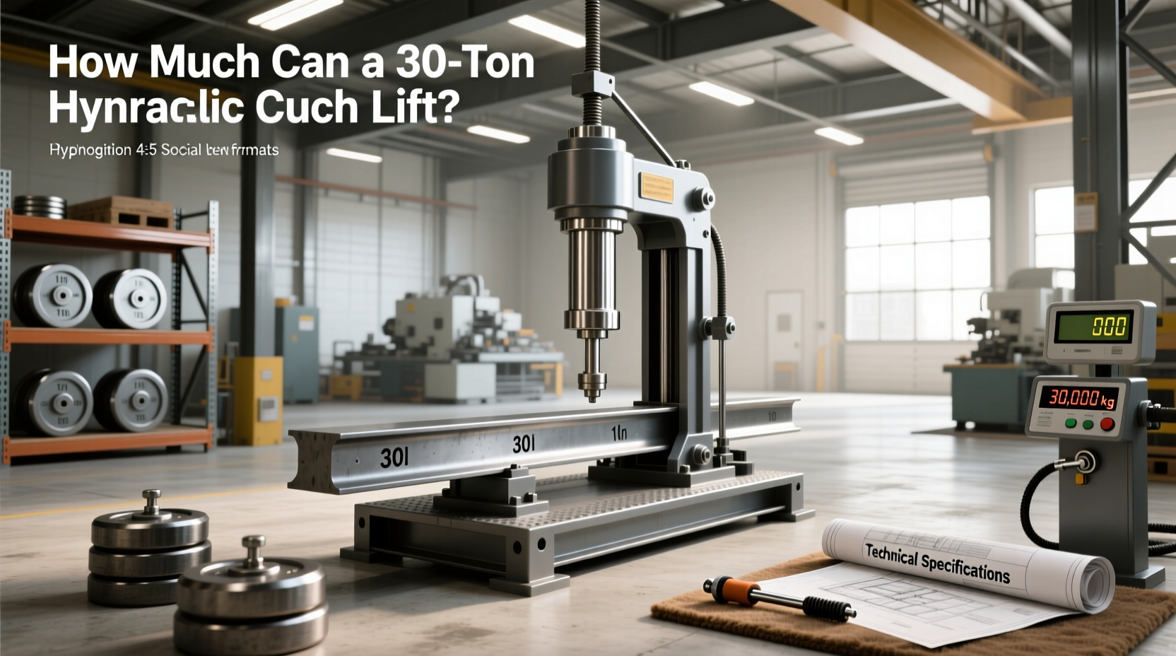 How to Choose a 30-Ton Hydraulic Jack: Price, Lift Capacity Guide