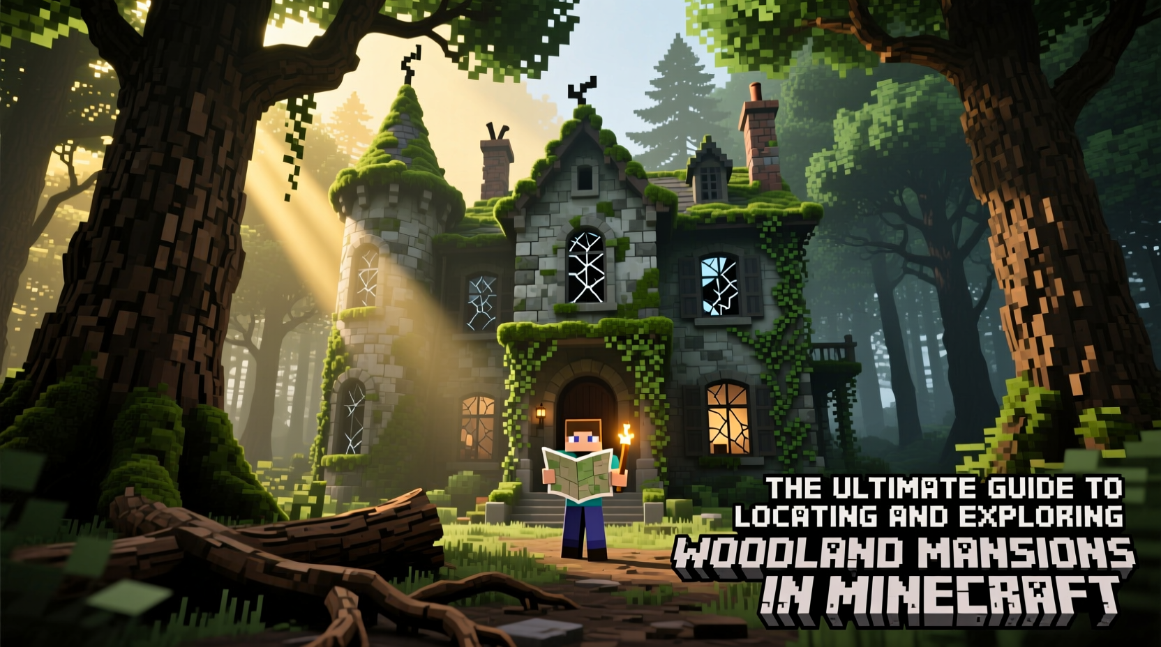 the ultimate guide to locating and exploring woodland mansions in minecraft