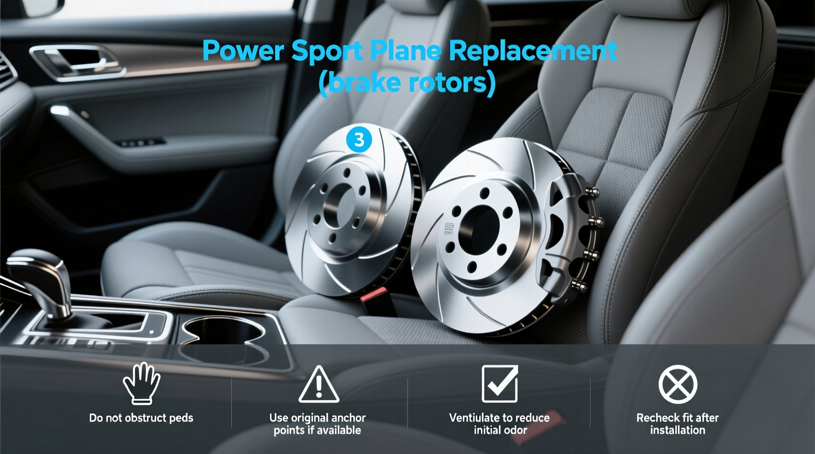 Power Sport Plane Replacement Brake Rotors Buying Guide