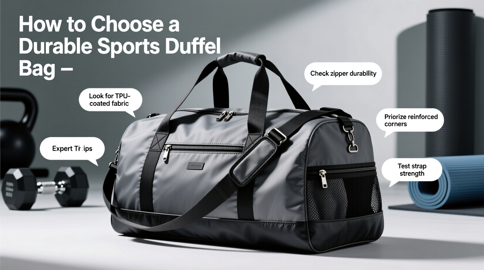 how to select a durable sports duffel bag key features and expert tips