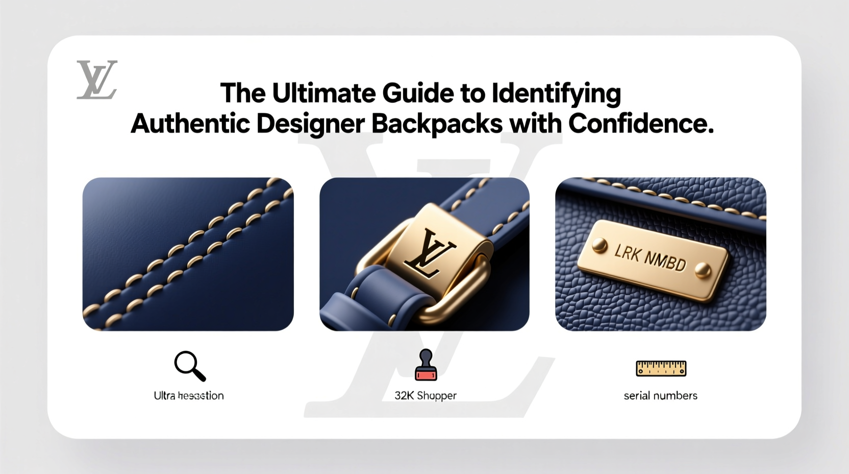 the ultimate guide to identifying authentic designer backpacks with confidence