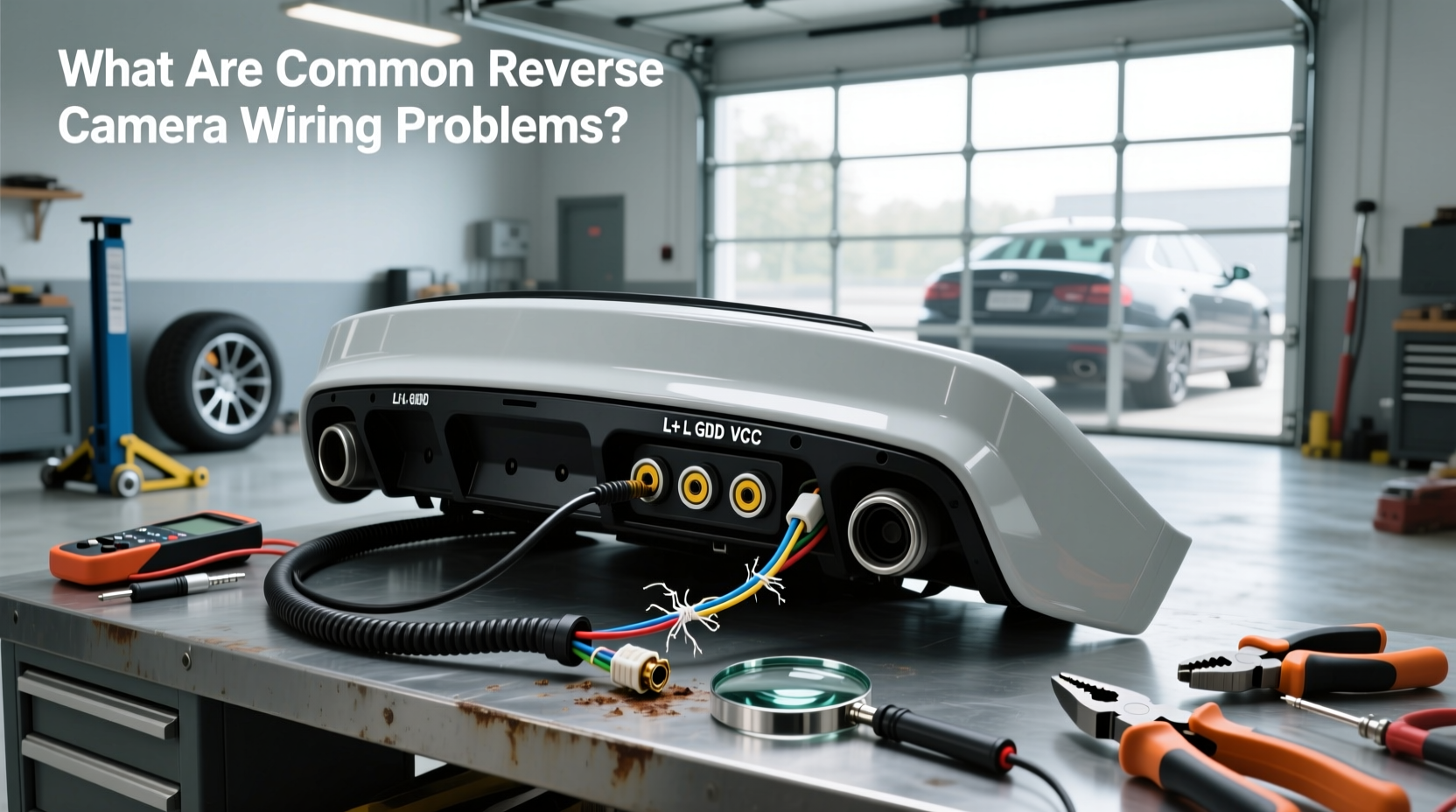 How to Choose Reversing Camera 4 Pin Cable & Wiring Problems Guide