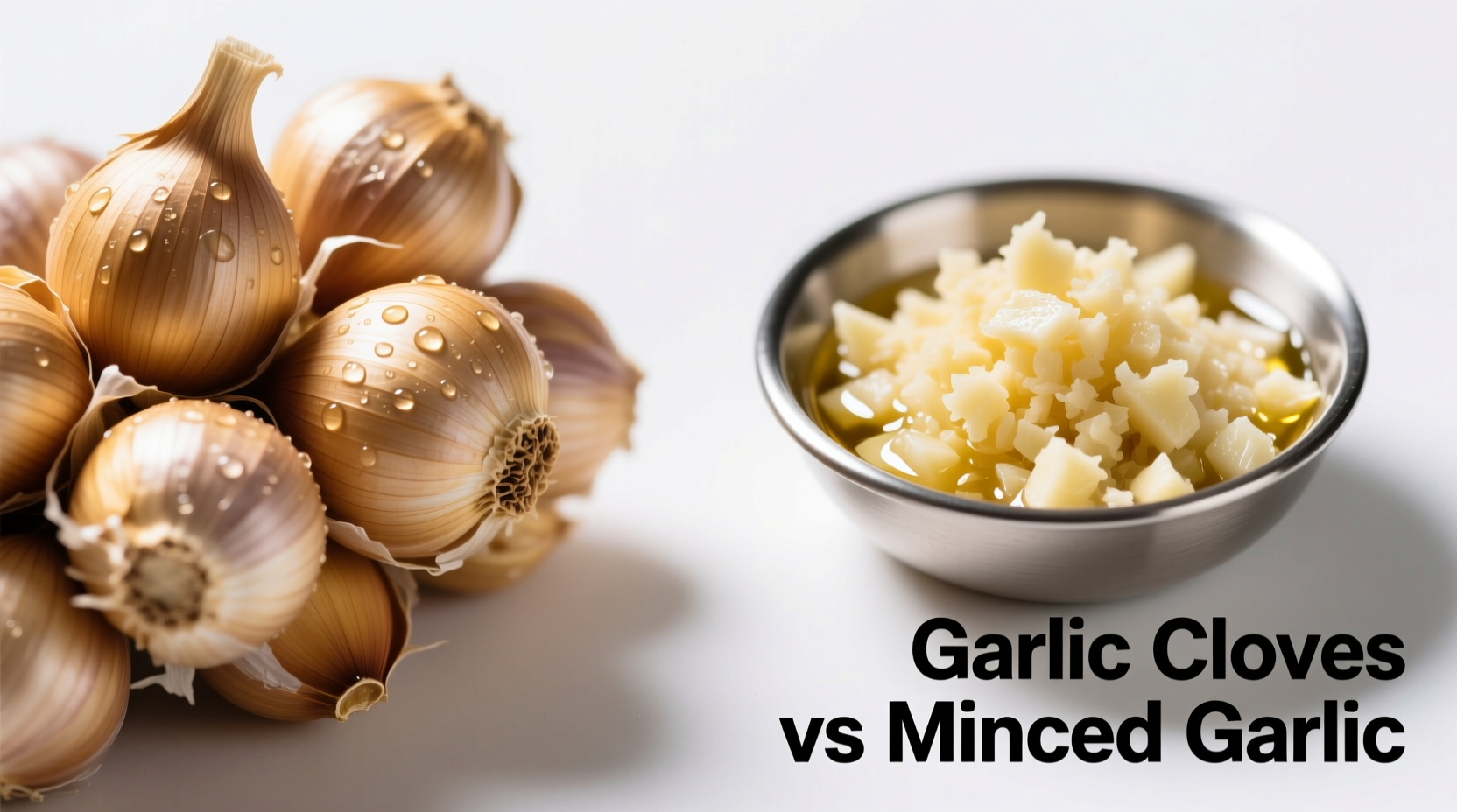 garlic cloves vs minced garlic