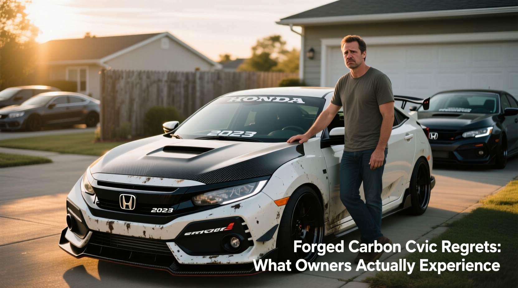 forged carbon civic regrets