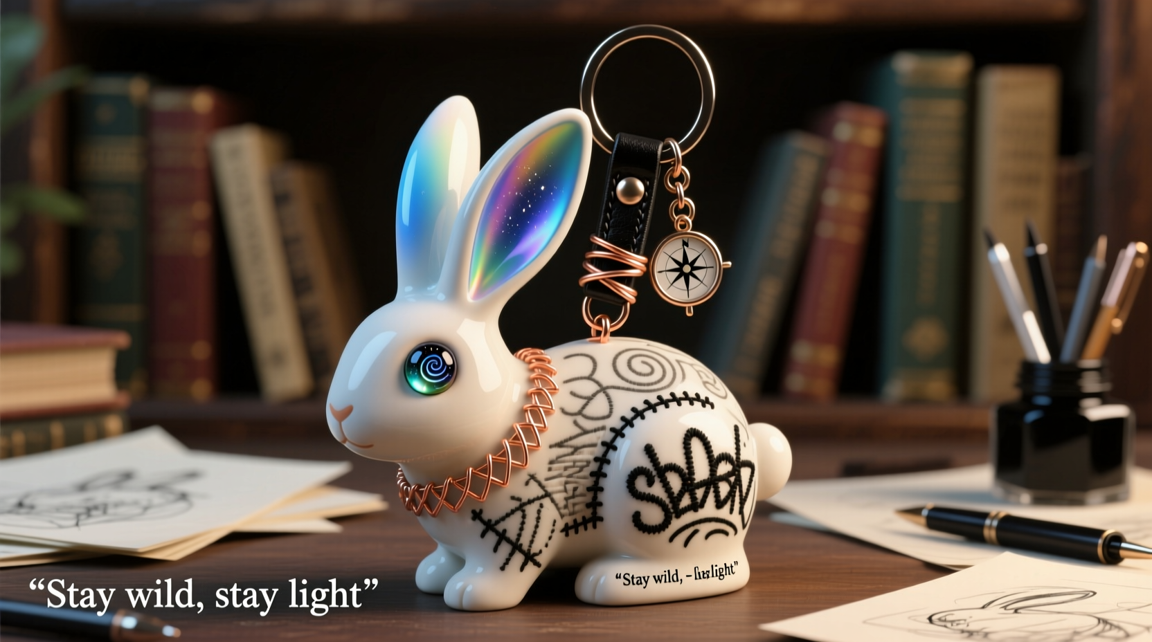 unique ideas to personalize a rabbit keychain that reflect your style