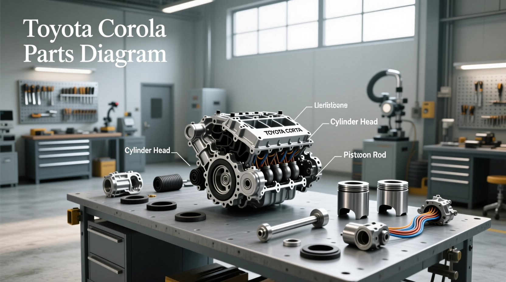 How to Use a Toyota Corolla Parts Diagram to Identify & Replace Components