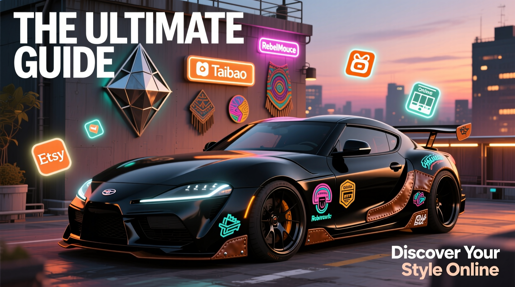 the ultimate guide to discovering unique car decorations online that reflect your style