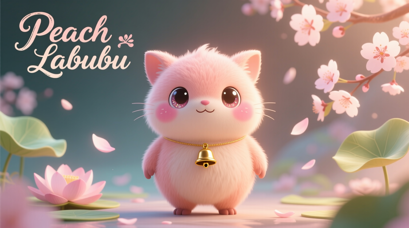 what is the name of the peach labubu