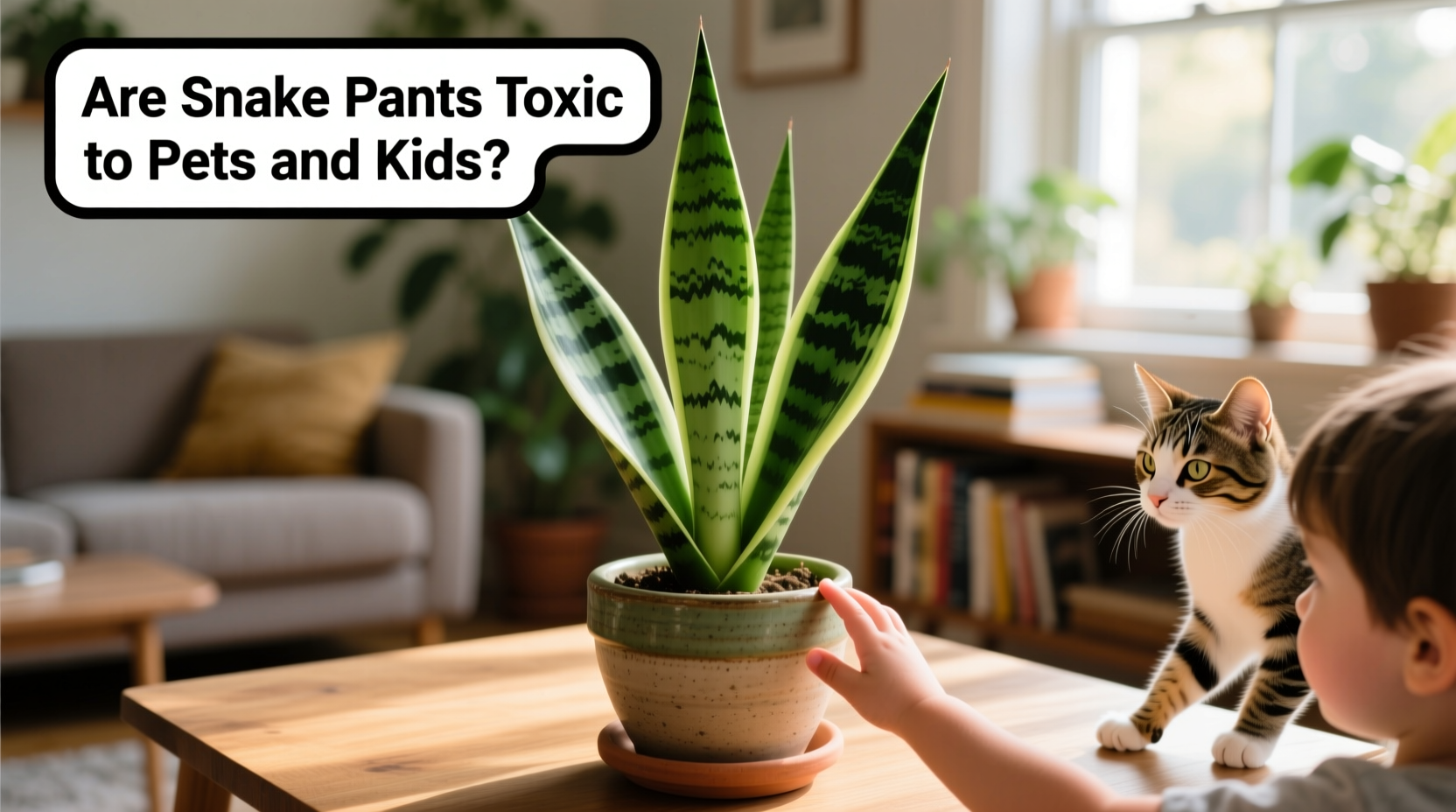 are snake plants toxic