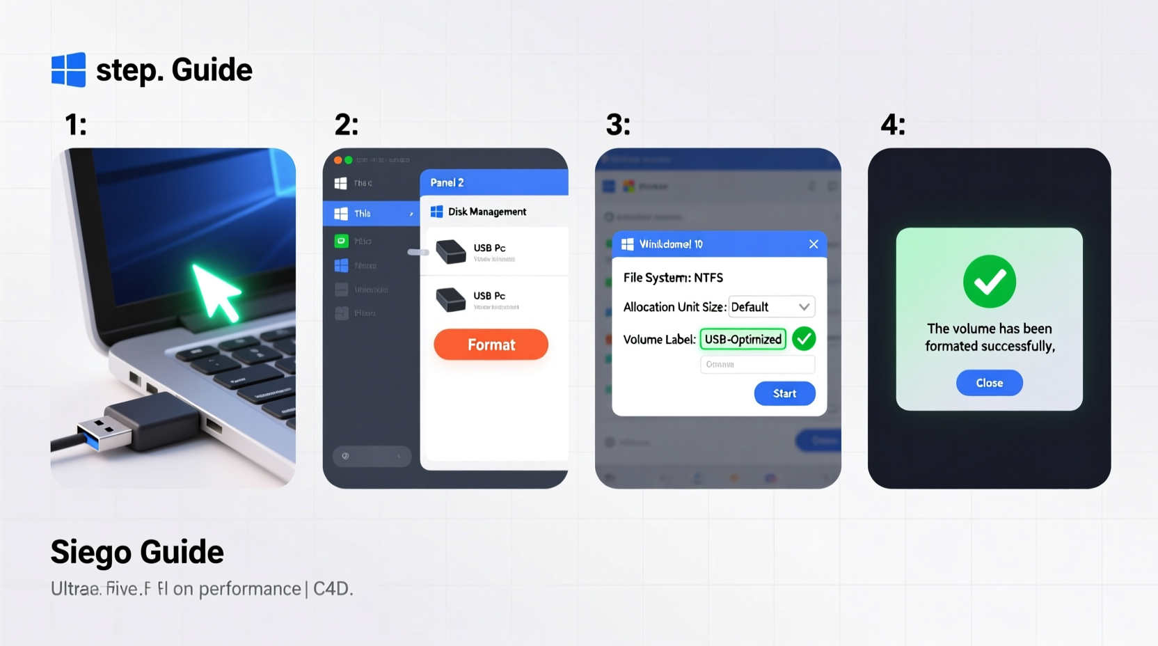 step by step guide how to format a usb drive on windows 10 for optimal performance