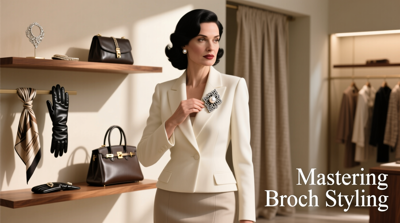 mastering brooch styling elegant tips to elevate your look with timeless flair