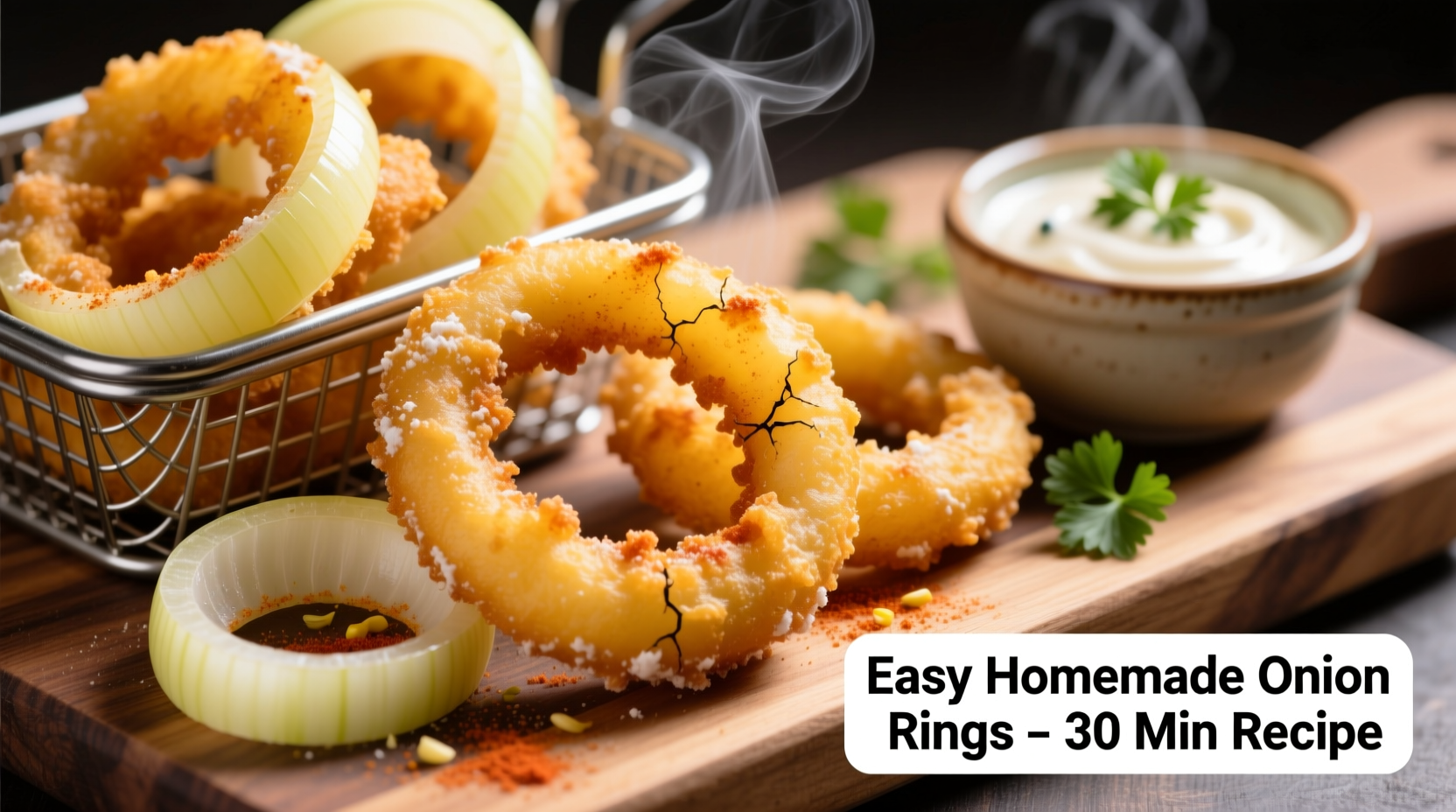onion rings recipe easy