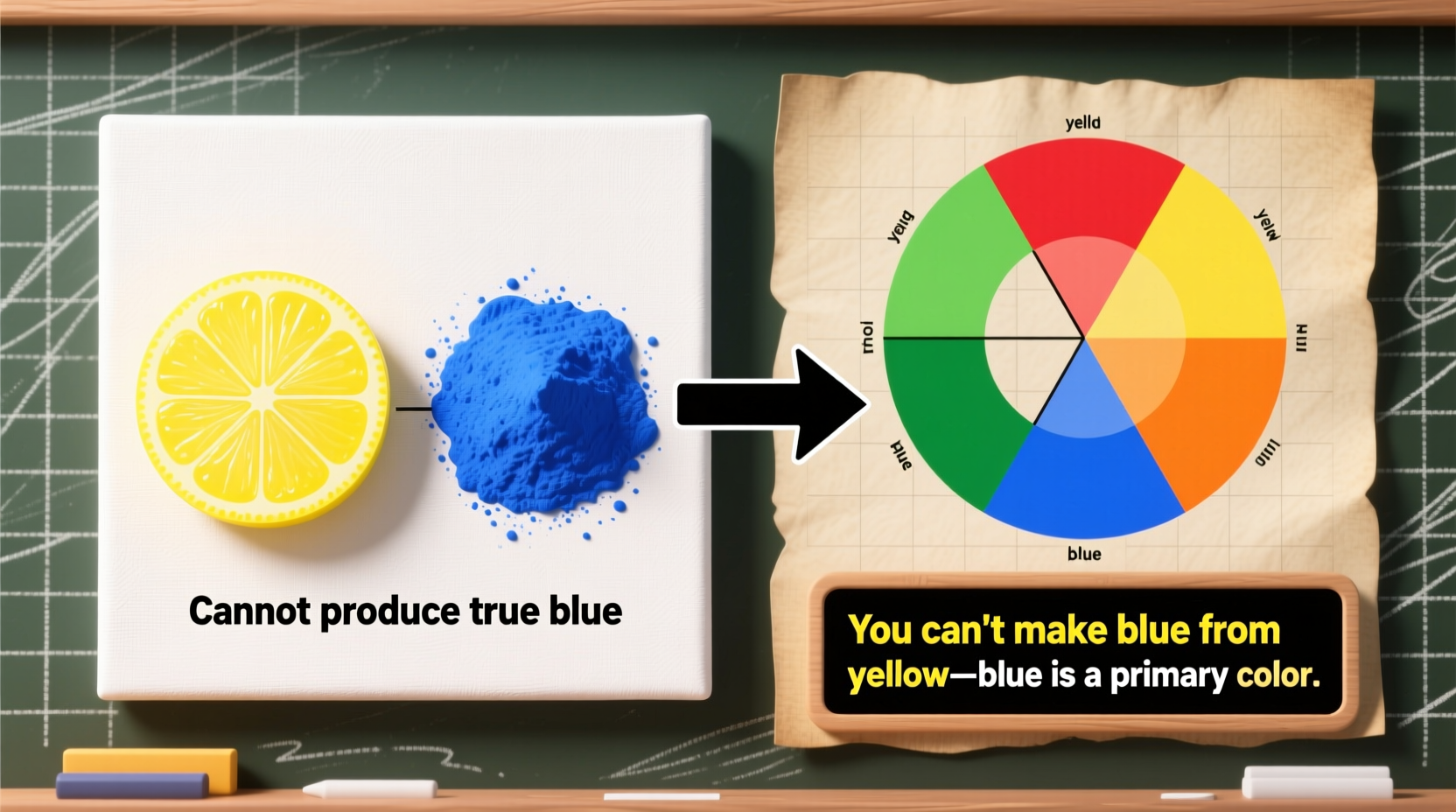understanding color mixing why you cant make blue from yellow and what to do instead