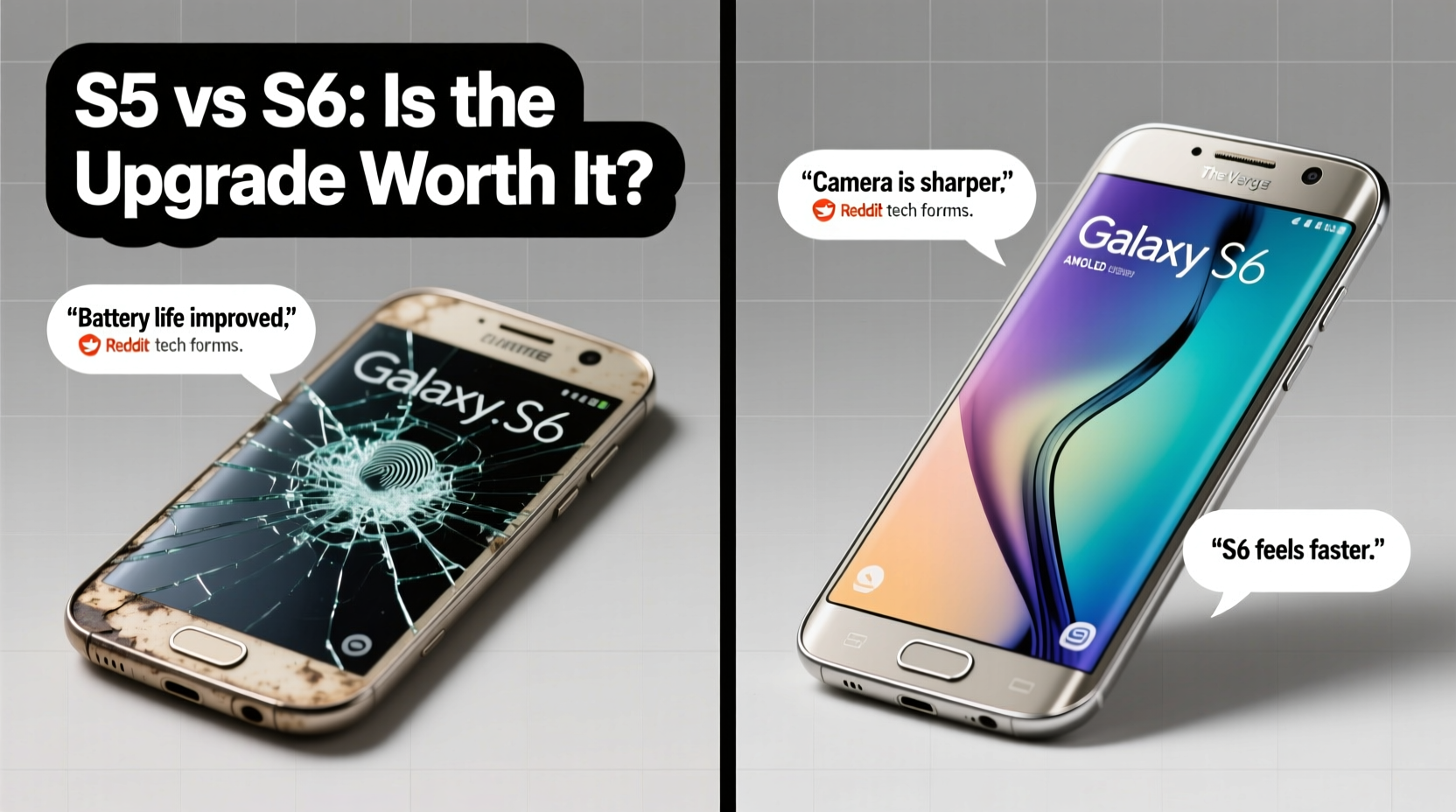 is upgrading from galaxy s5 to s6 worth it real user reviews