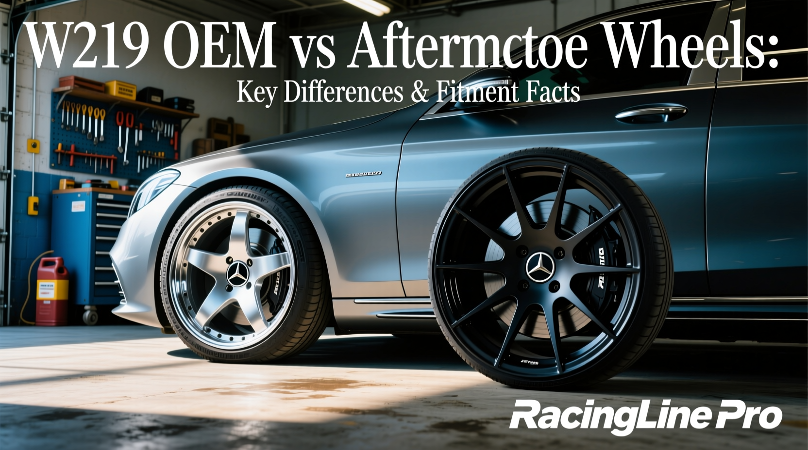 w219 oem vs aftermarket wheel