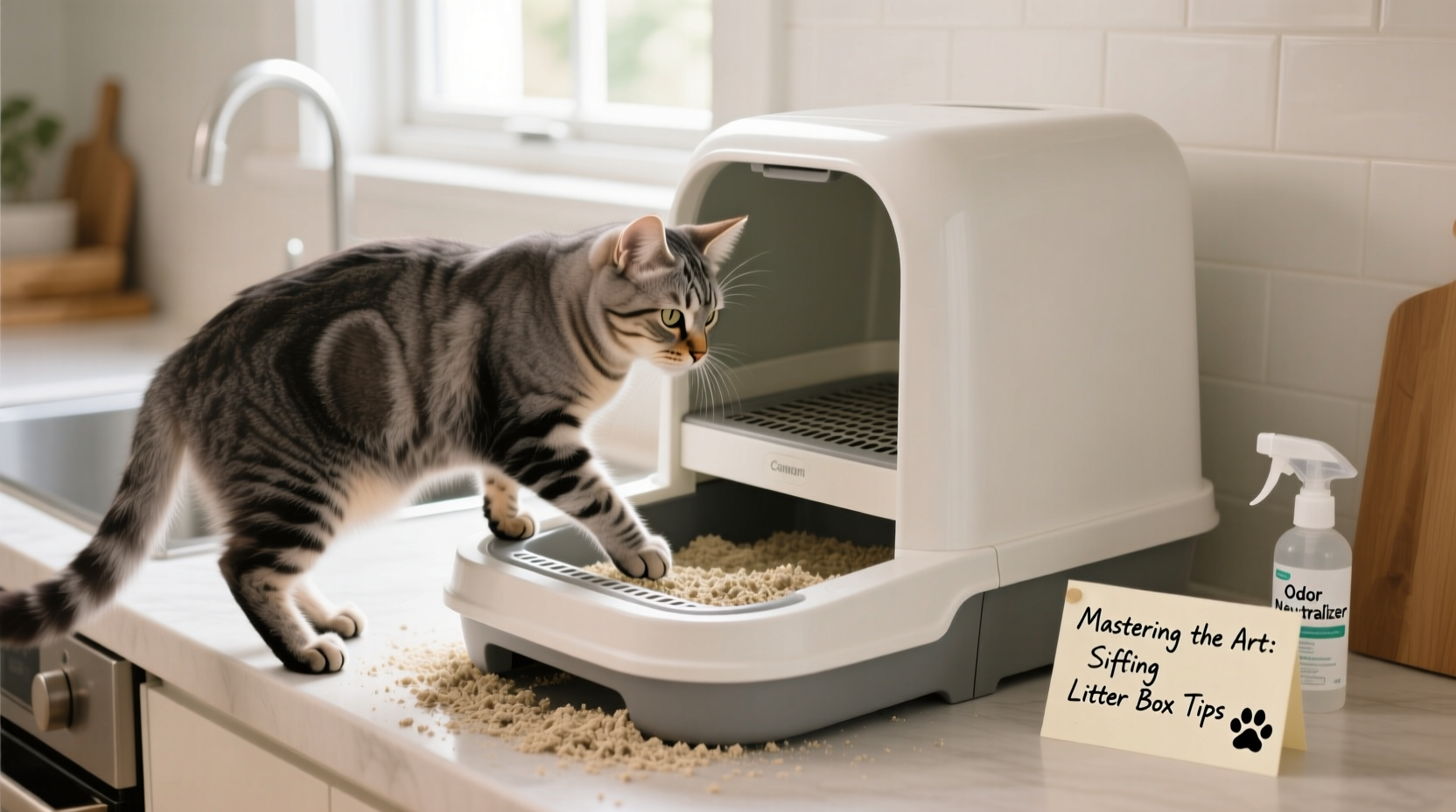 mastering the art of using a sifting cat litter box tips for easy cleaning and odor control