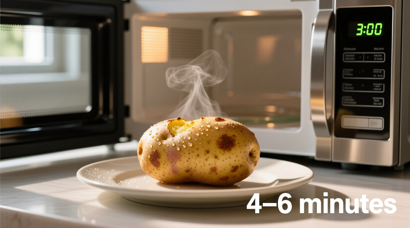 how long to microwave baked potato