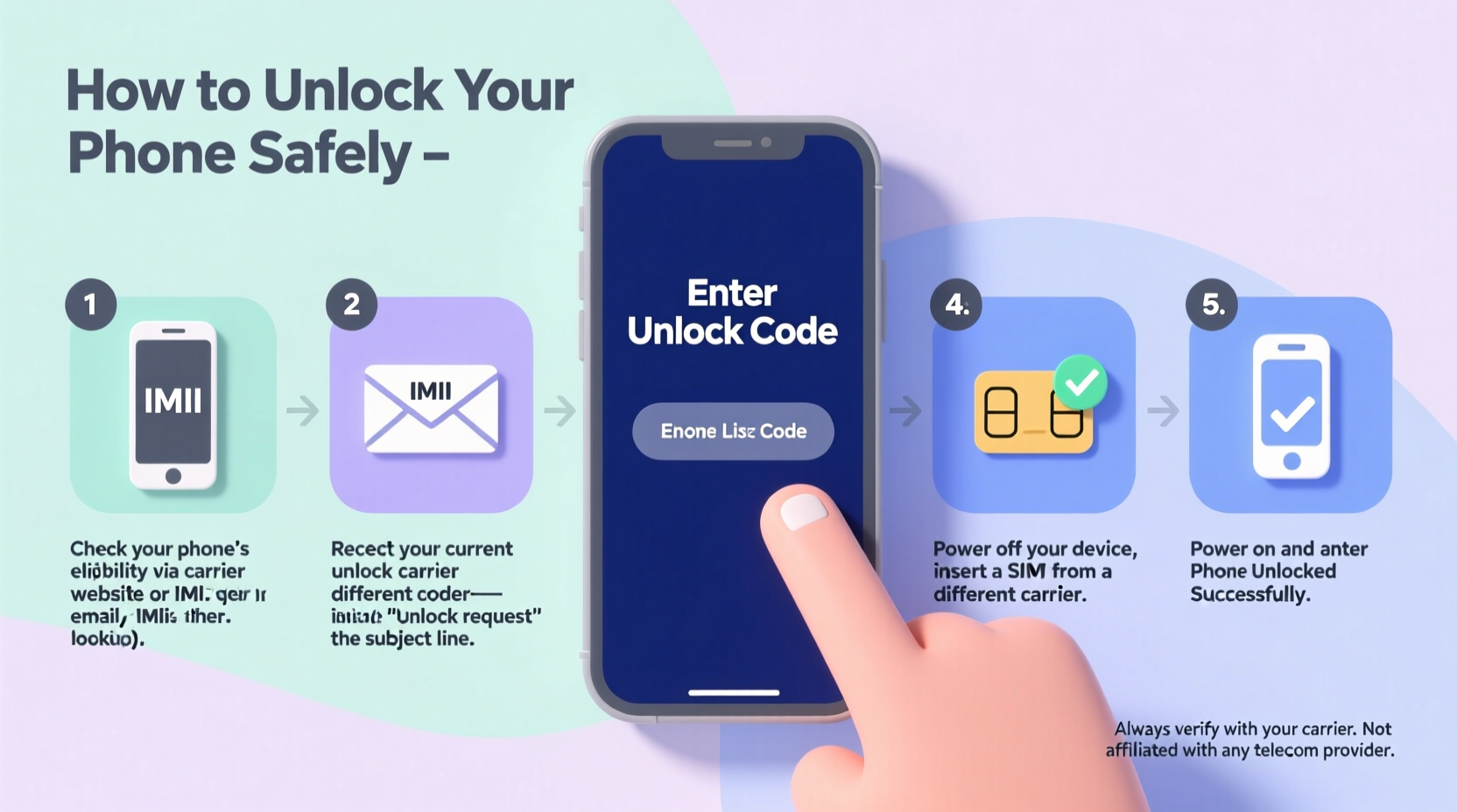 step by step guide to safely unlocking your phone for any carrier