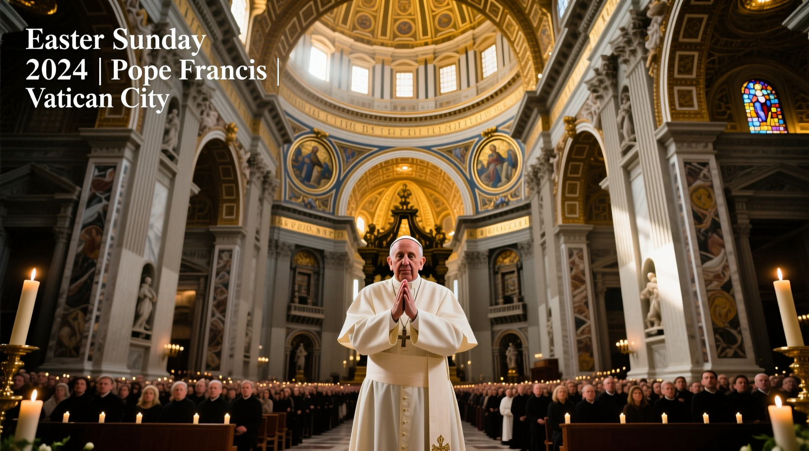 did the pope go to easter mass