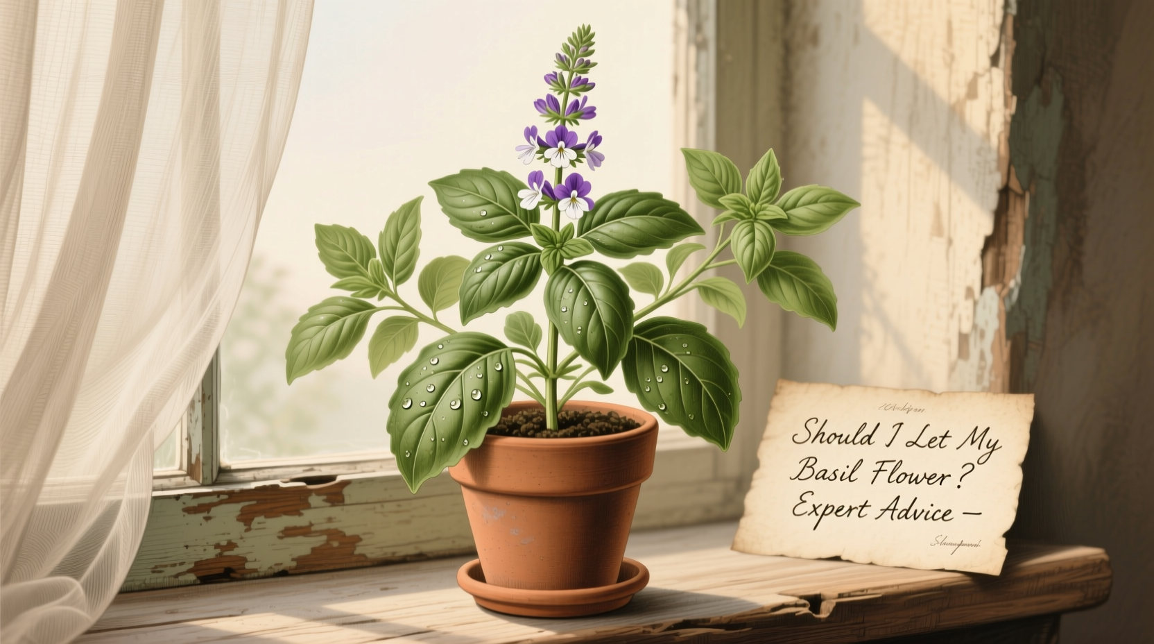 Should I Let My Basil Flower? Expert Advice