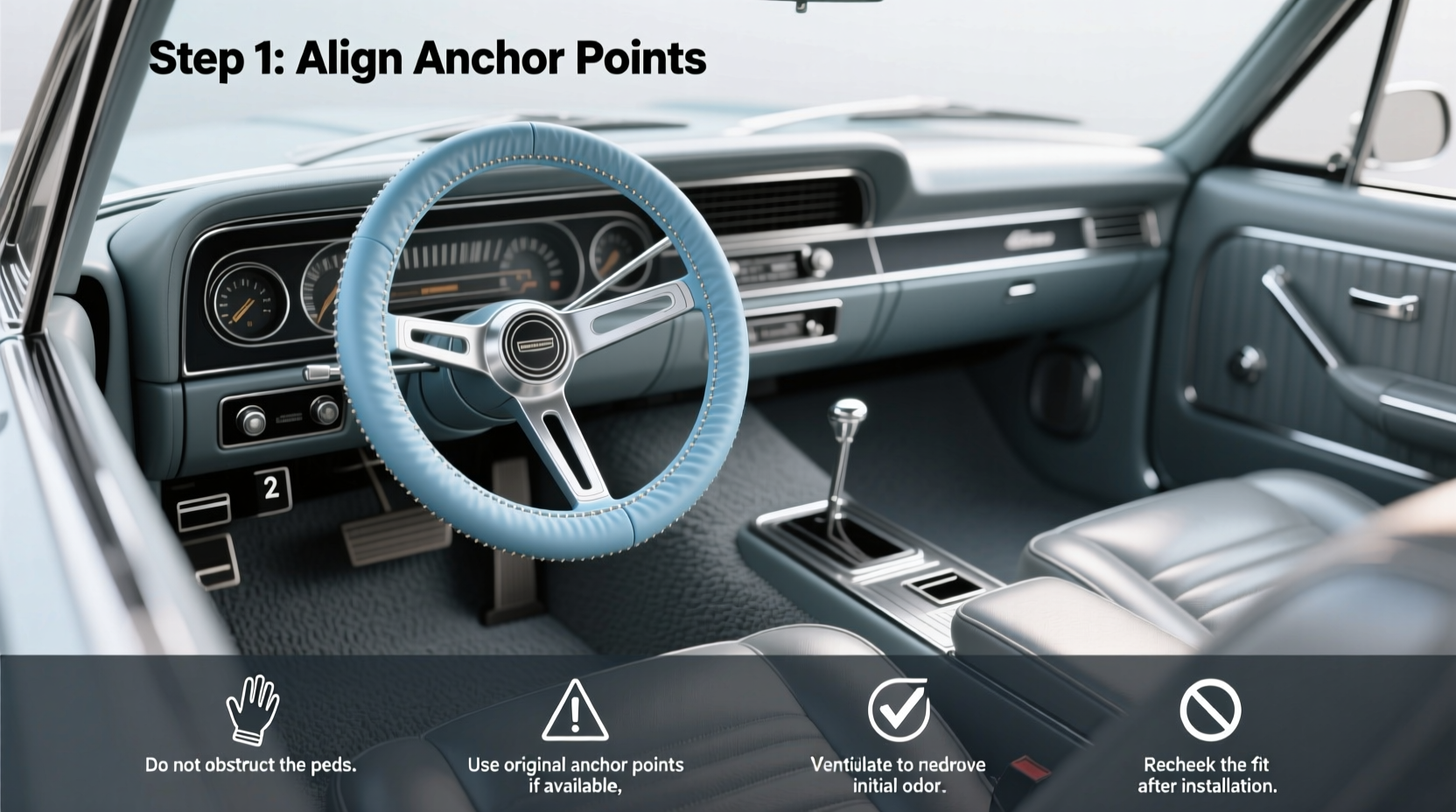 How to Choose Pontiac Steering Wheel Covers from 1965