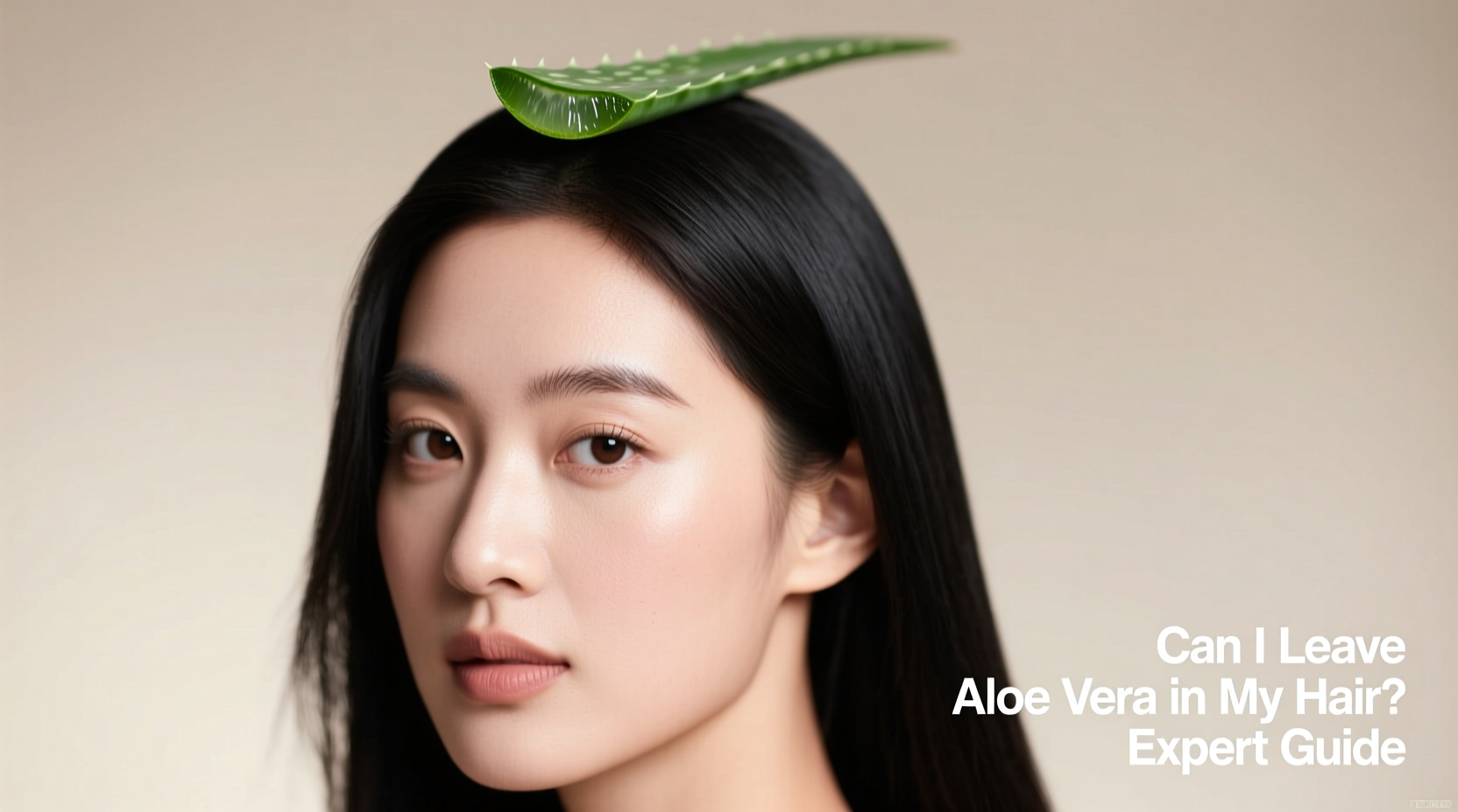 can i leave aloe vera in my hair