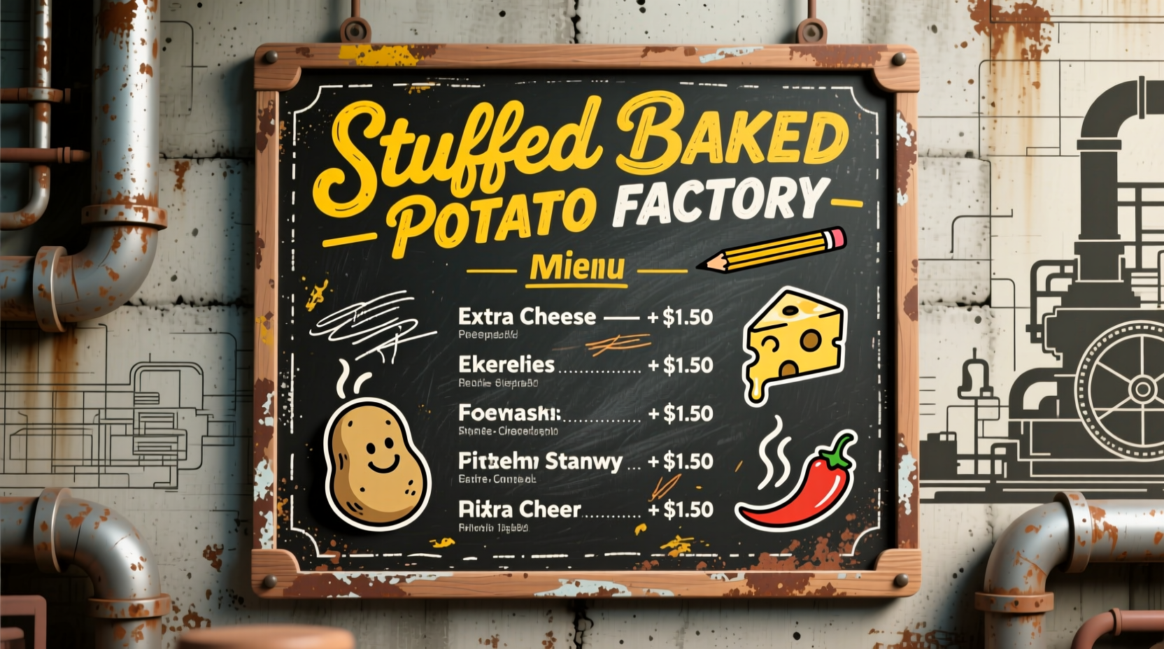 Stuffed Baked Potato Factory Menu: Complete Guide & Pricing