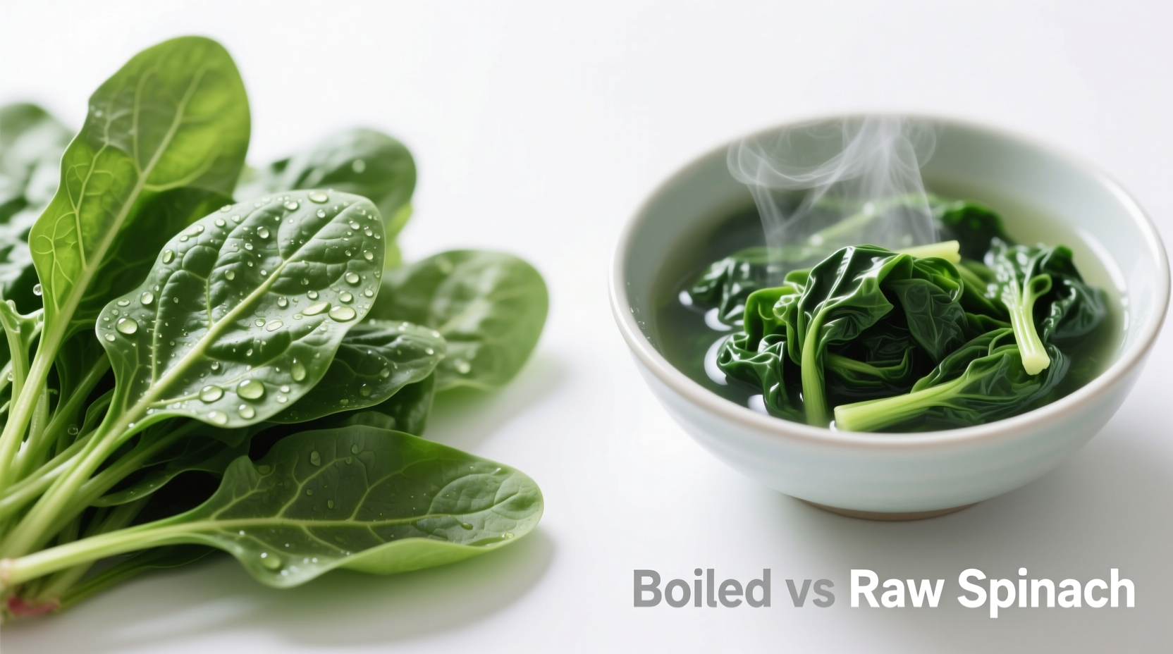 Spinach Boiled or Raw: Which Is More Nutritious?