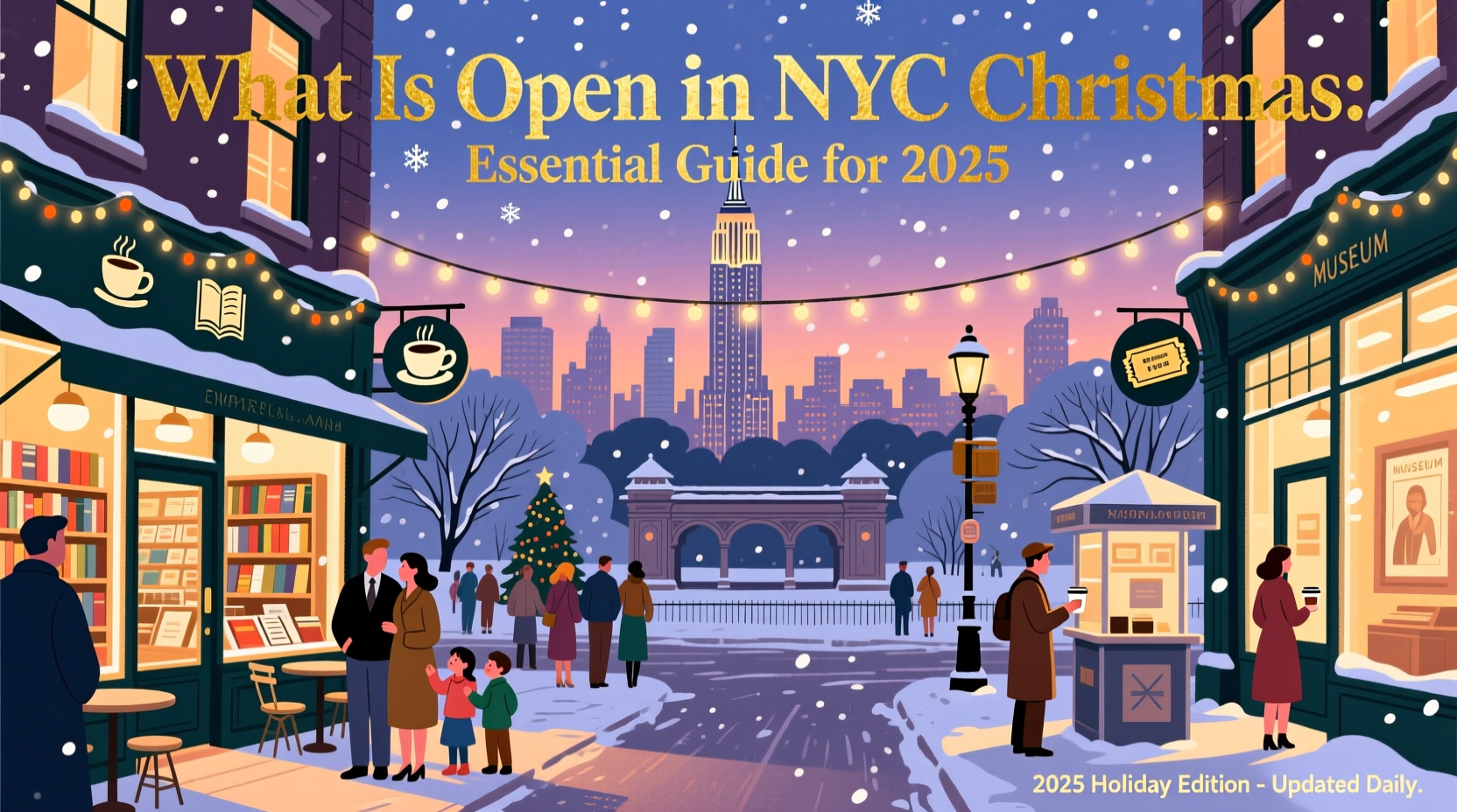 what is open in nyc on christmas