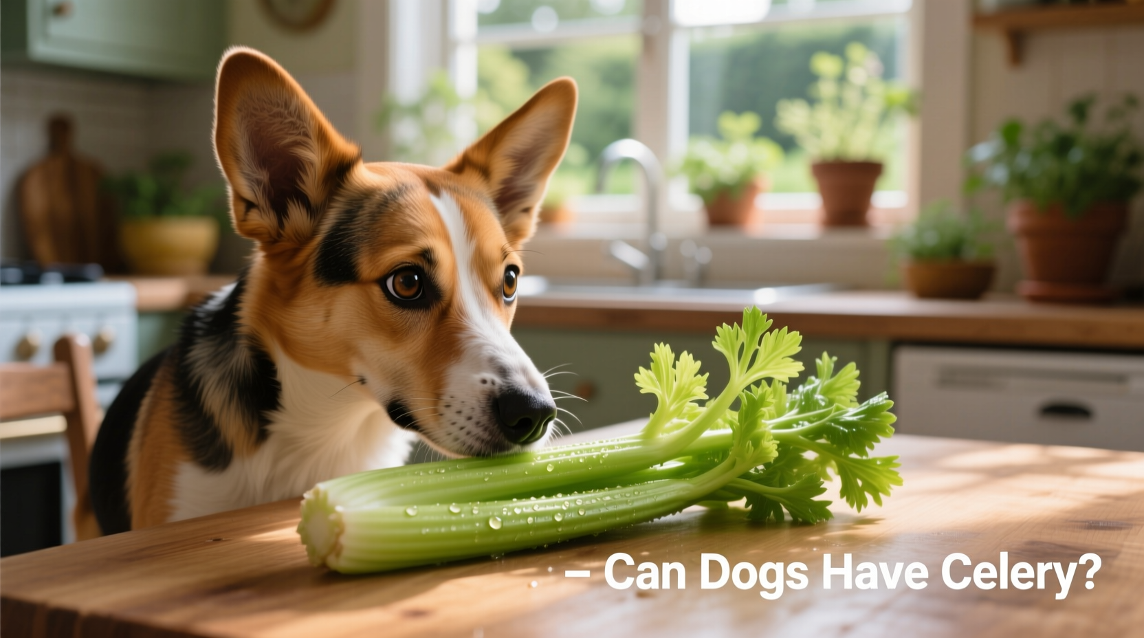 can dogs have celery