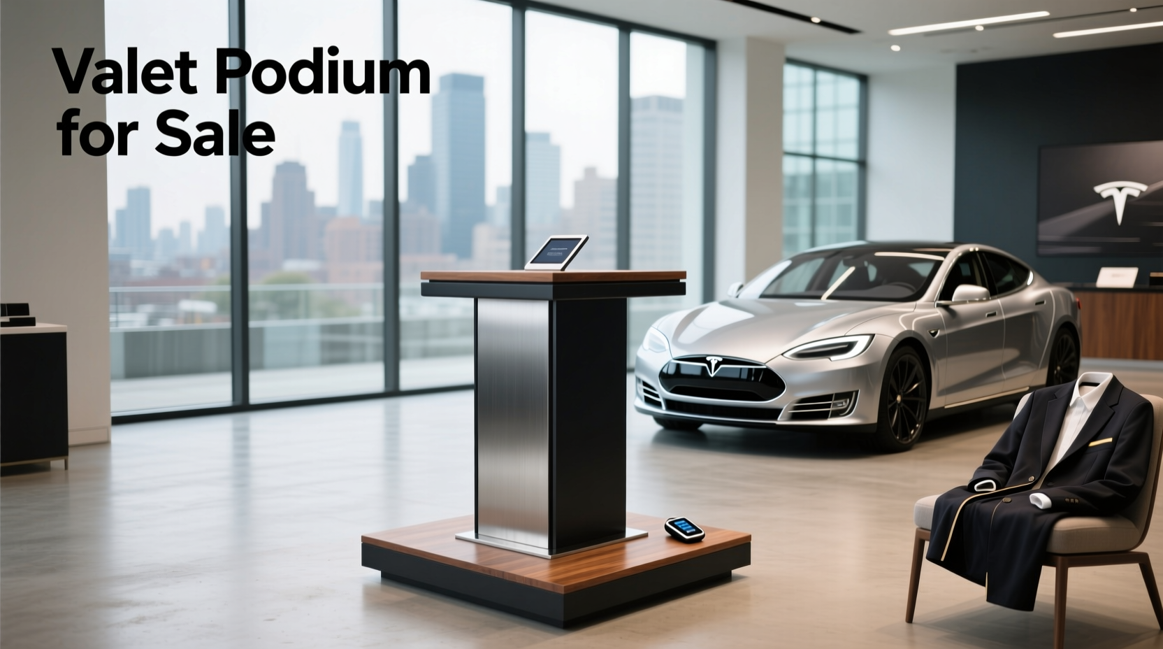 Where to buy valet podium for sale online with secure storage
