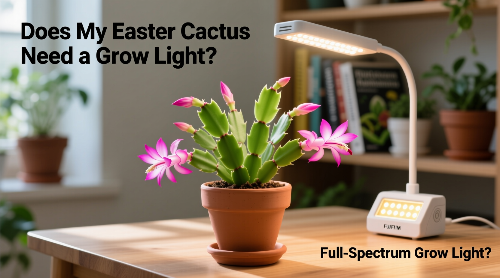 does my easter cactus need a grow light