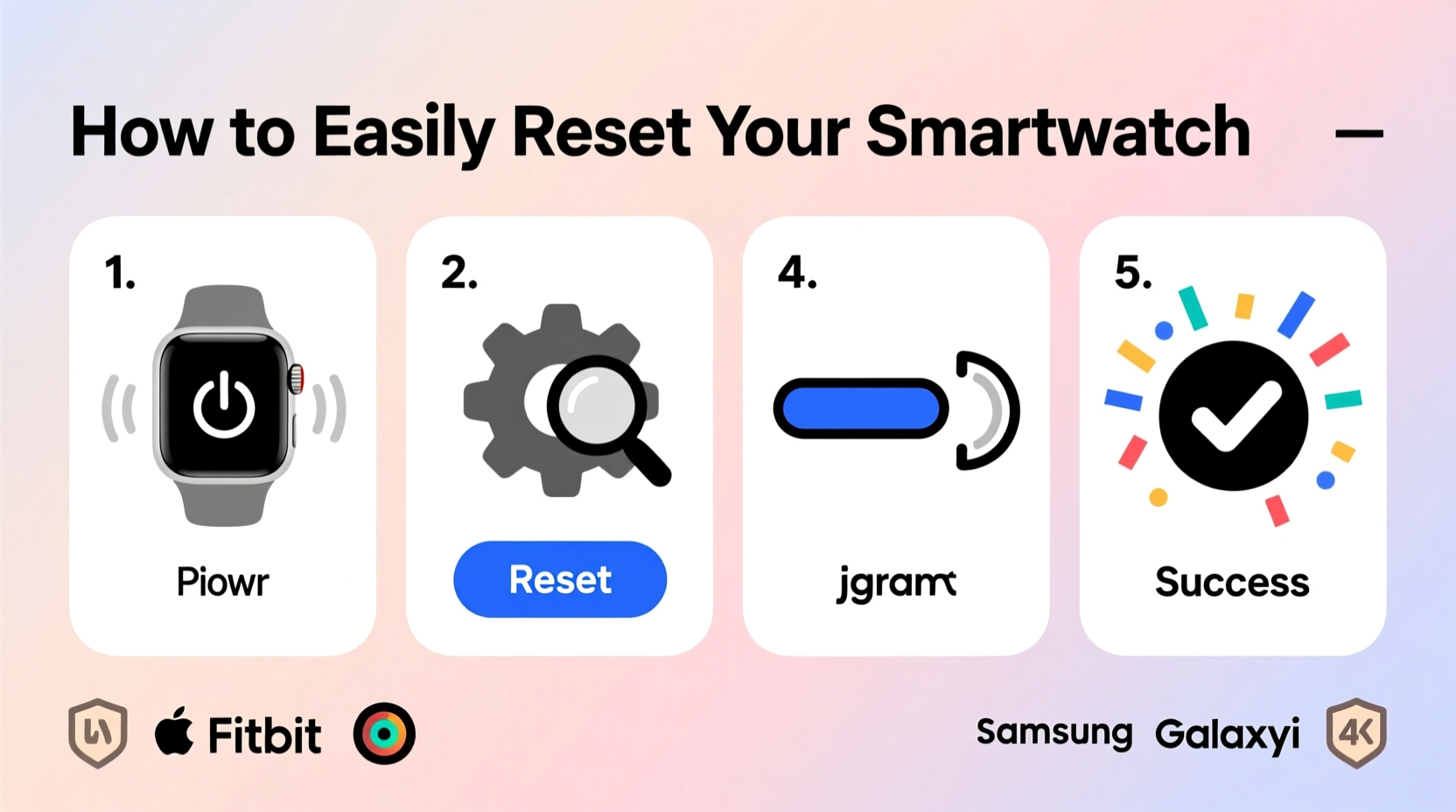 how to easily reset your smartwatch step by step guide for all brands