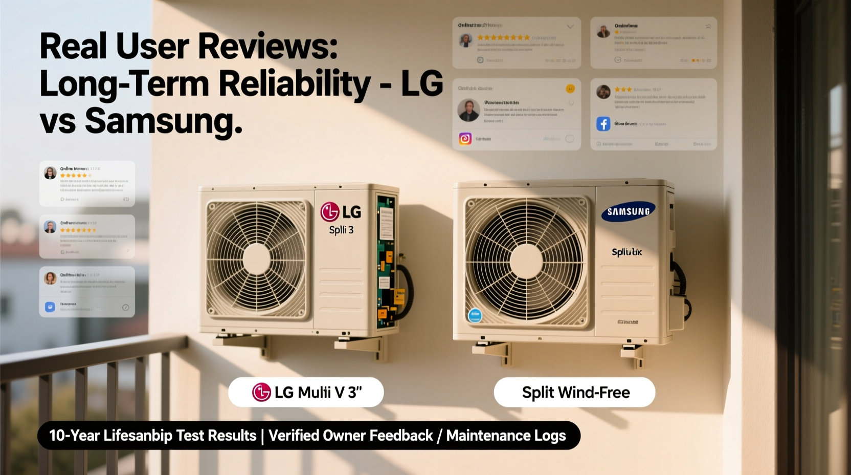 lg split ac vs samsung what real users are saying about long term reliability