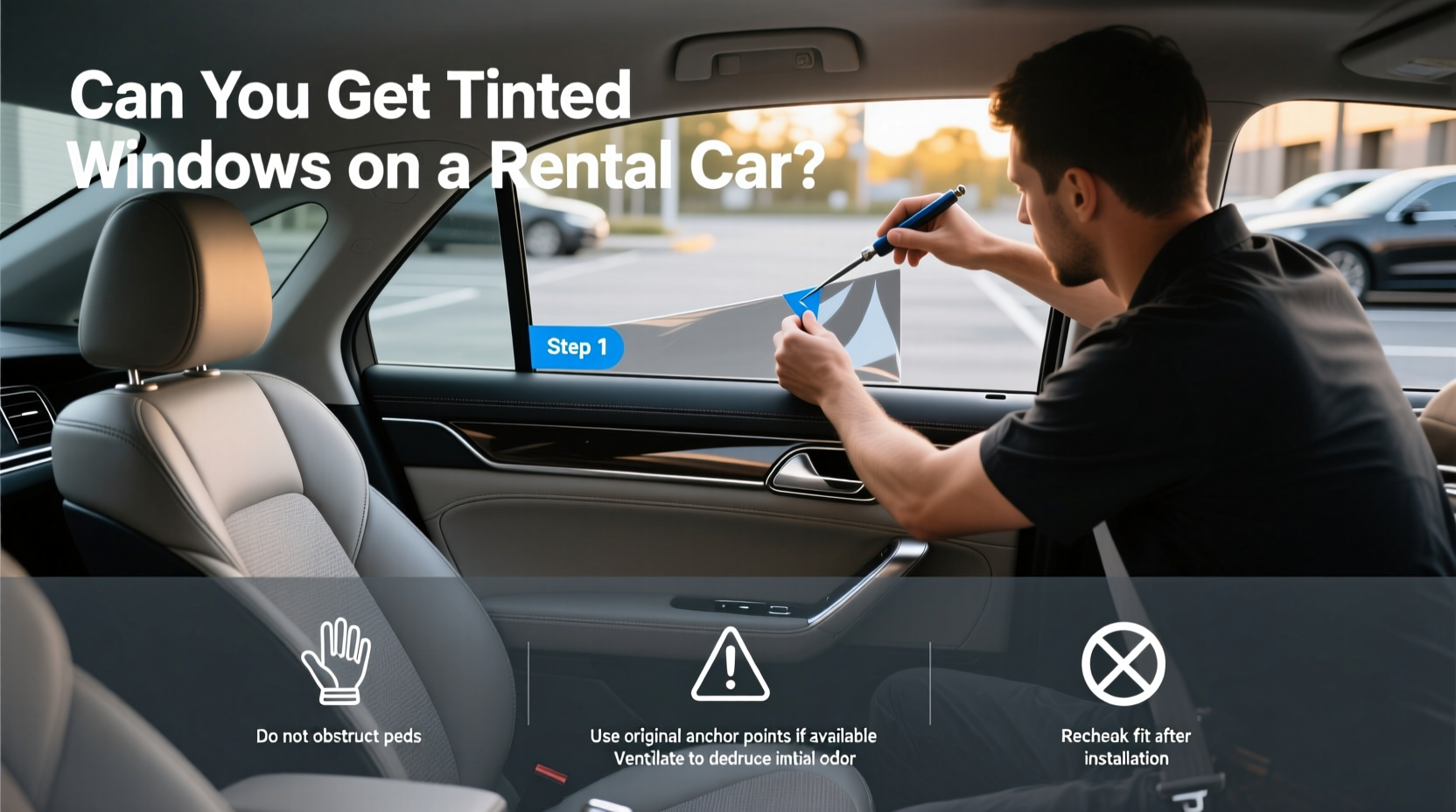 Can You Get Tinted Windows on a Rental Car: Buying Guide