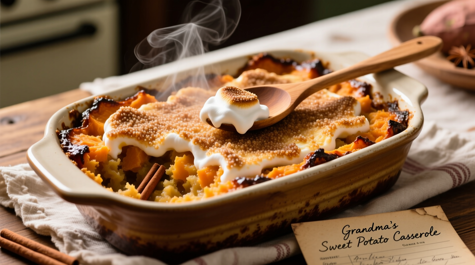 the best sweet potato casserole